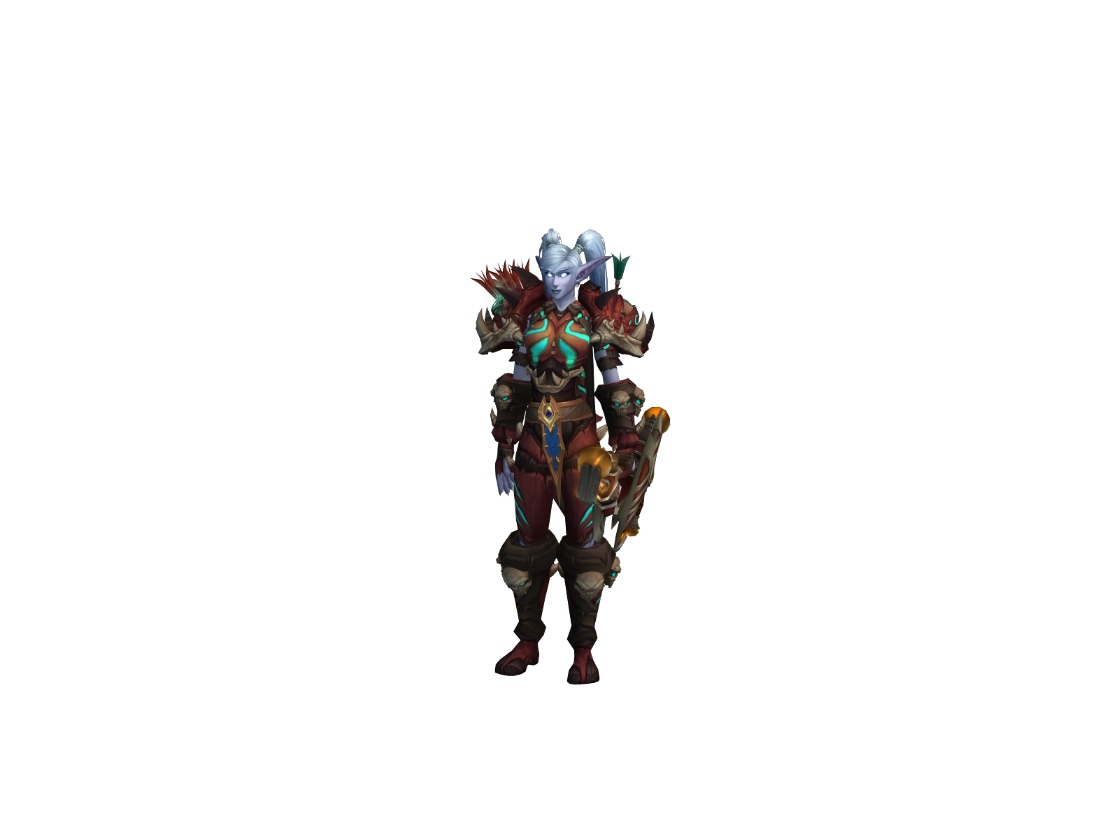 Kyrux 3D character render