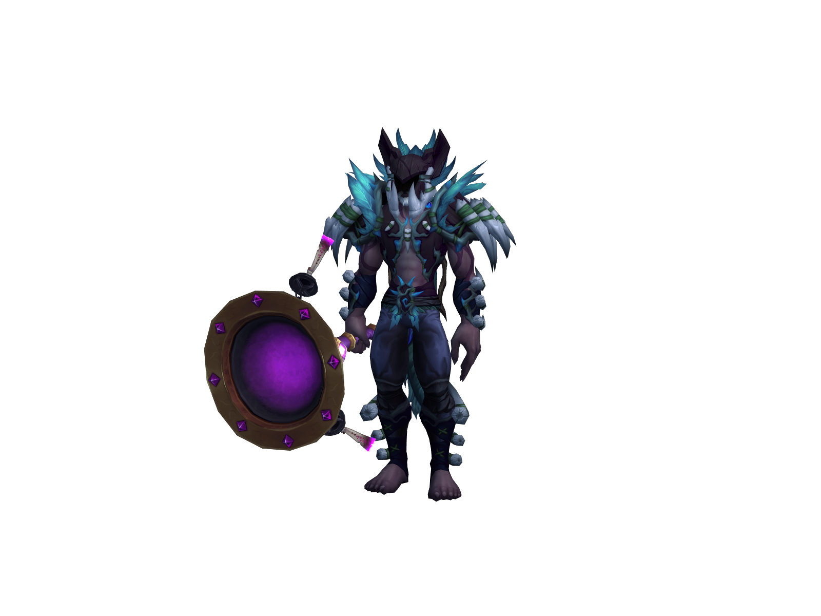 Pablod 3D character render