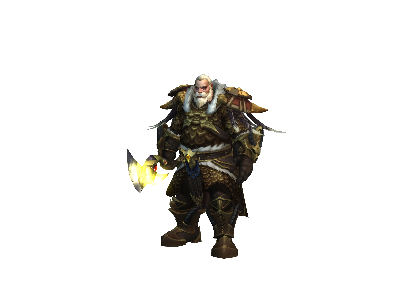 Sulktar 3D character render