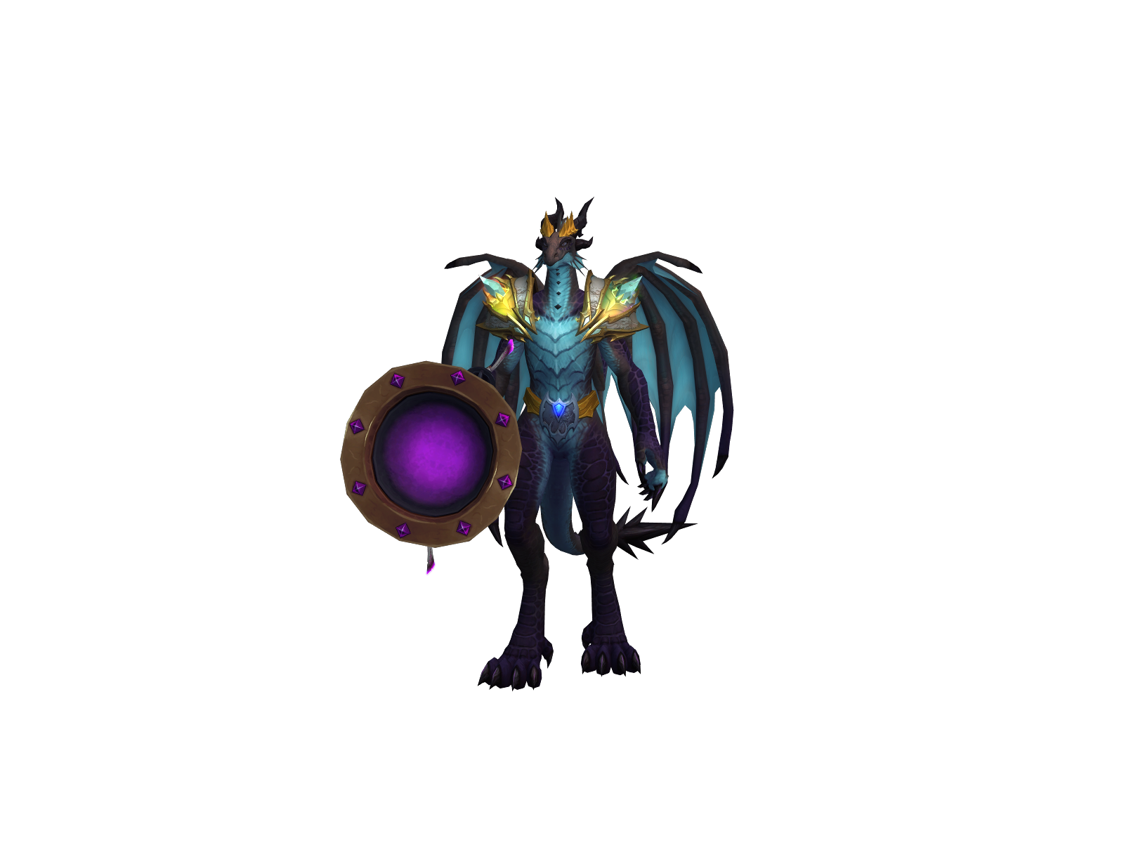 Pterodactyl 3D character render