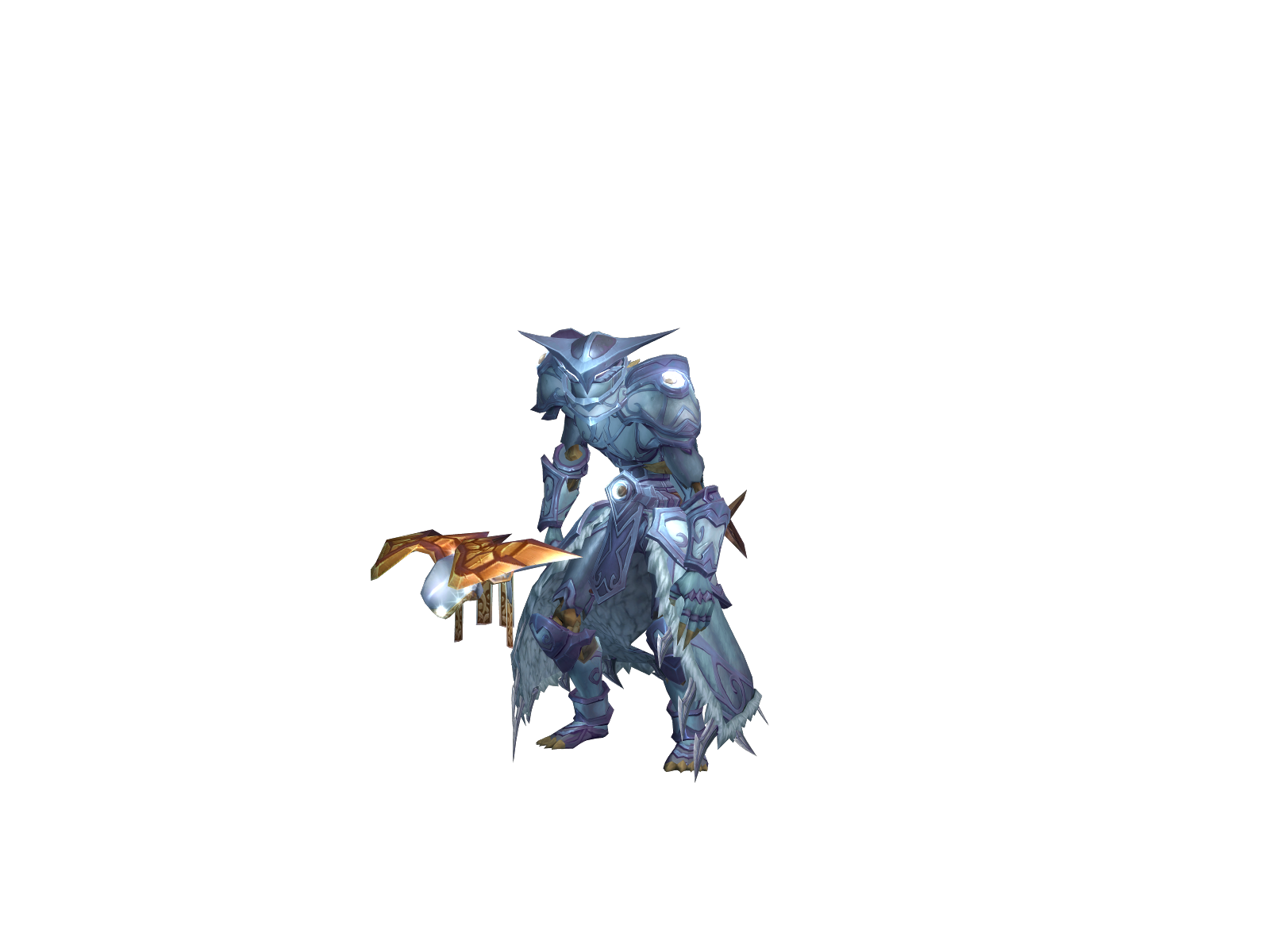 Blindlight 3D character render