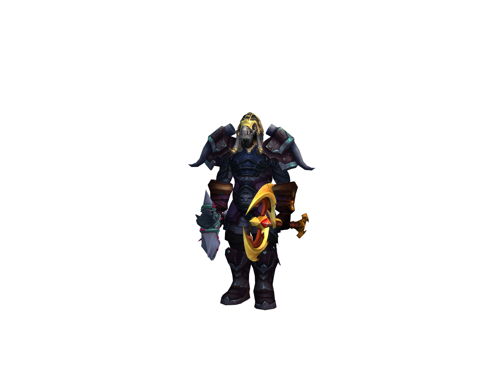 Aggares 3D character render