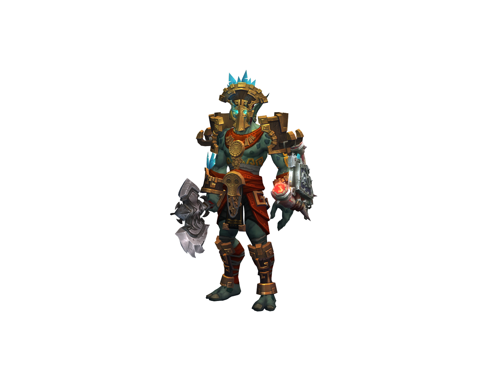Hapigo 3D character render