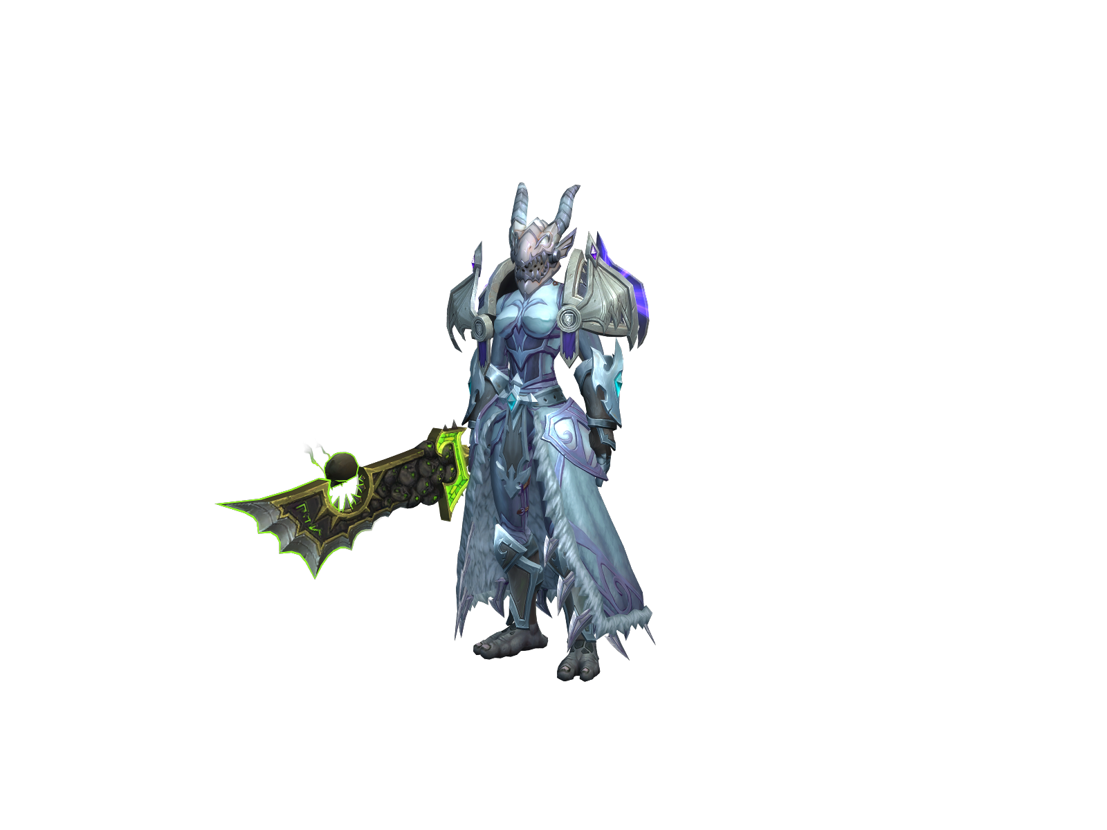 Heidark 3D character render