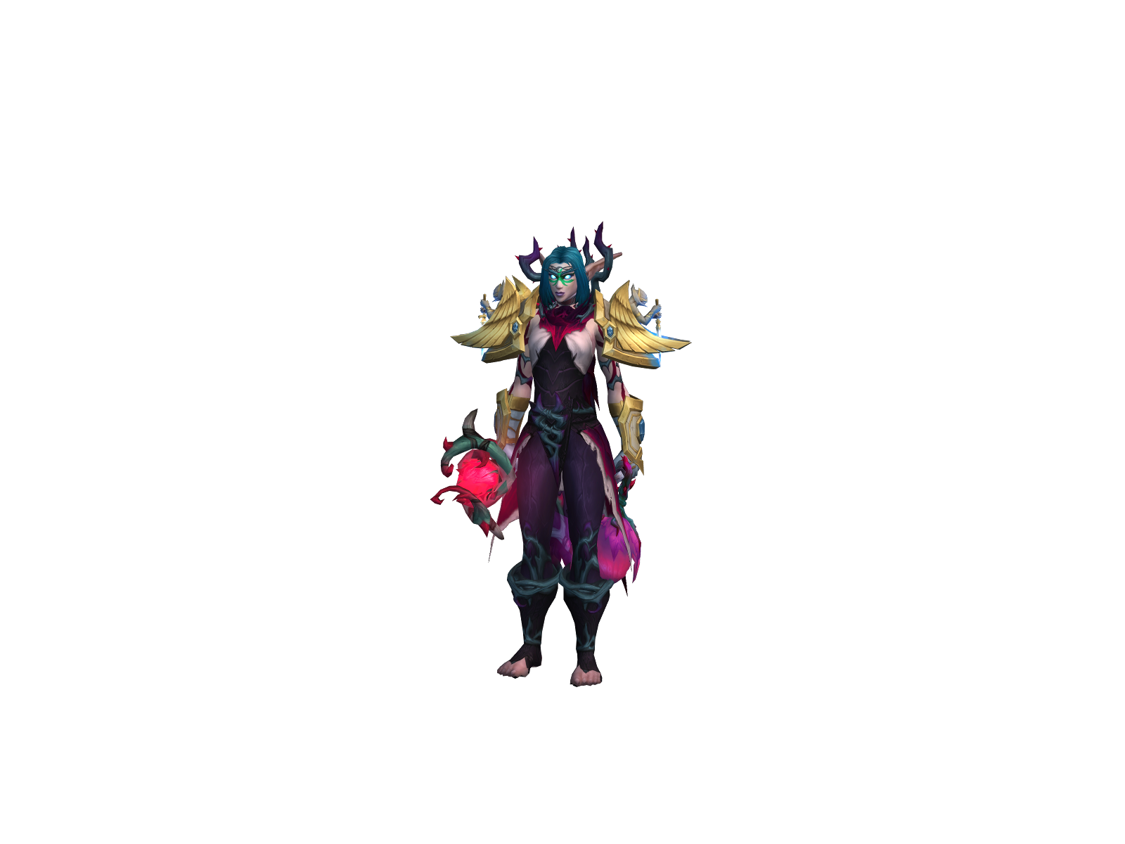 Jessypriest 3D character render