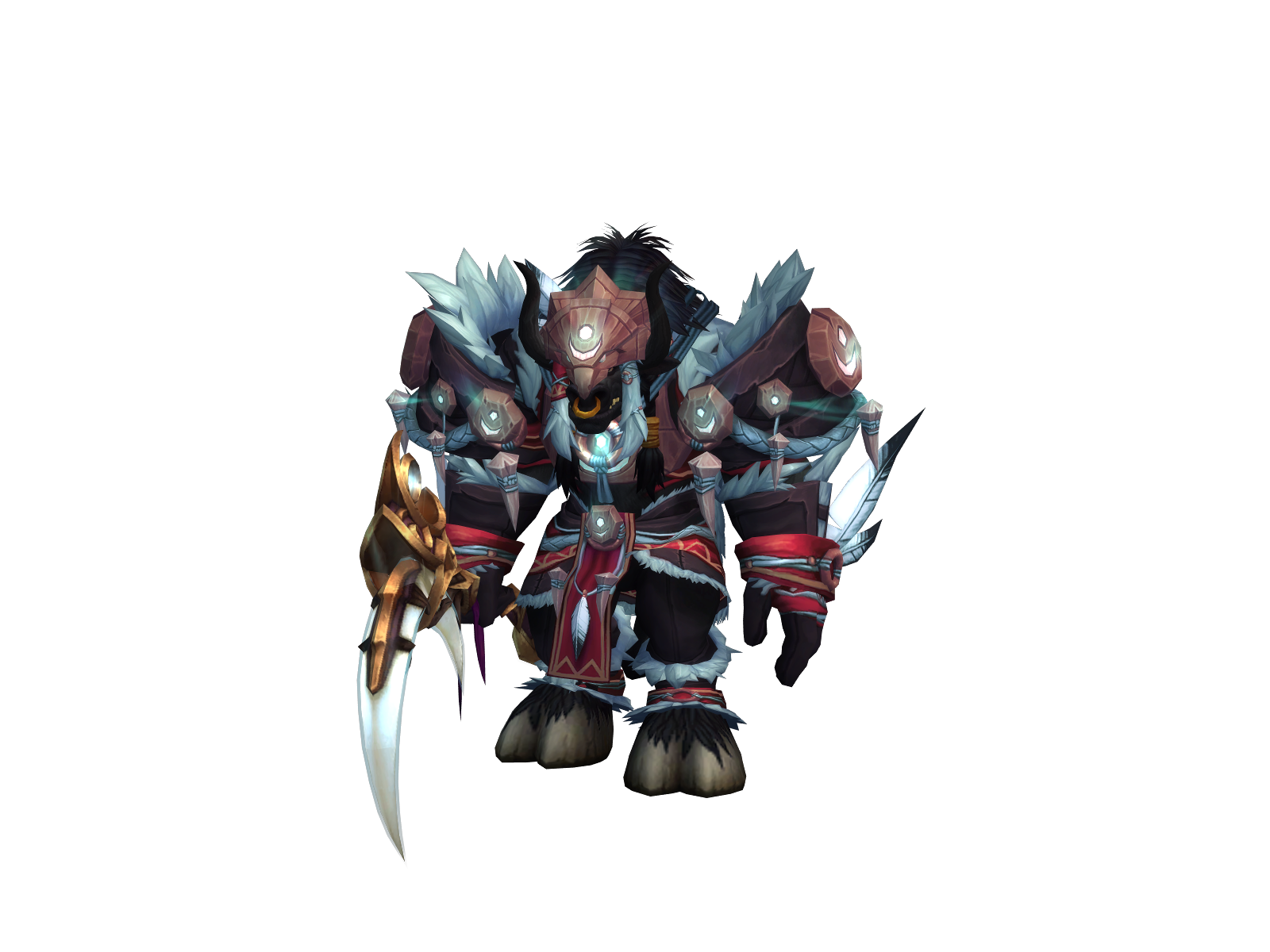 Khonzu 3D character render