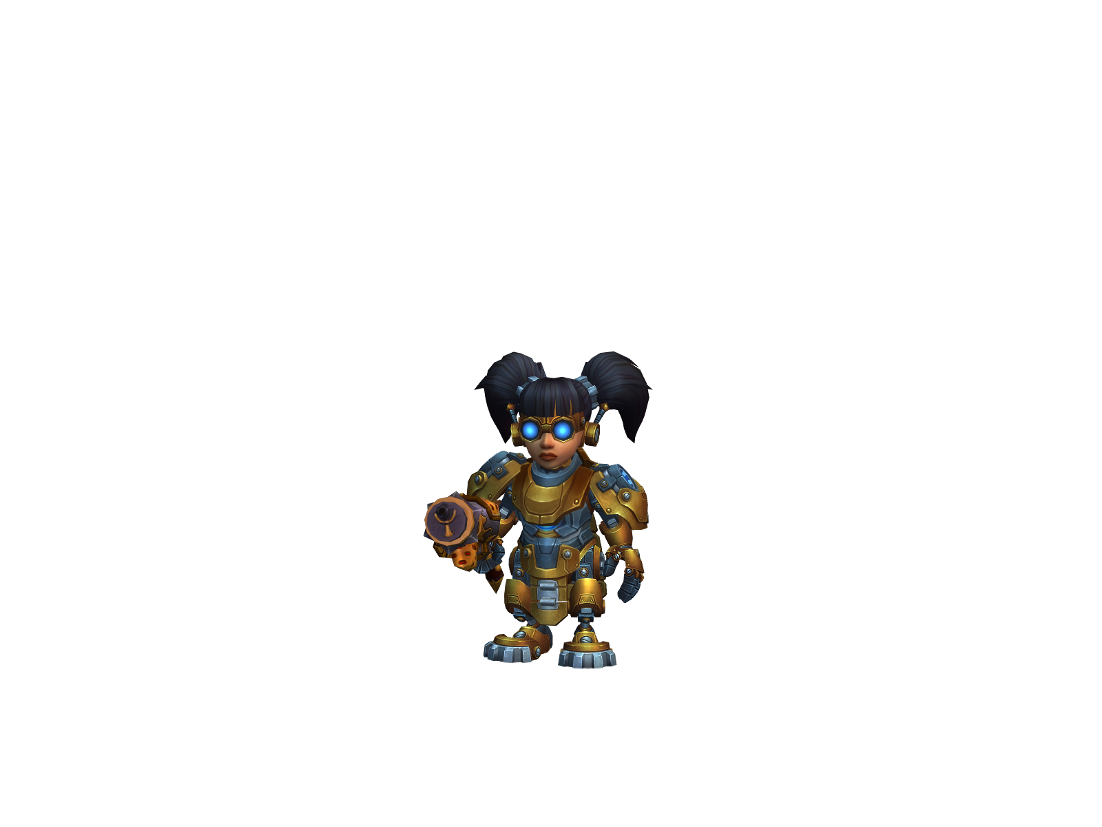 Lifania 3D character render