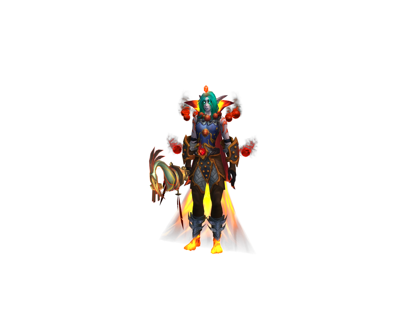 Shien 3D character render