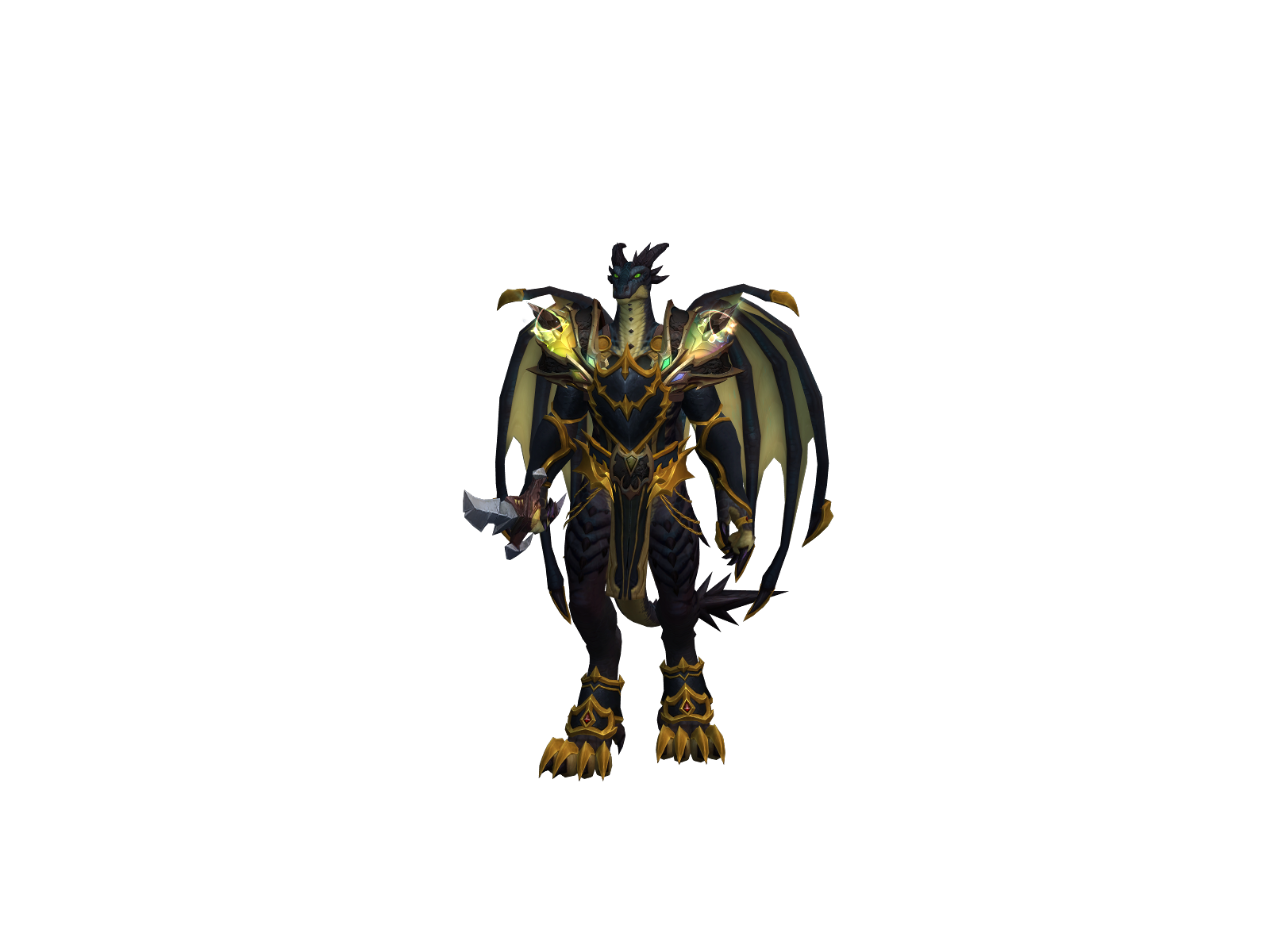 Grifift 3D character render