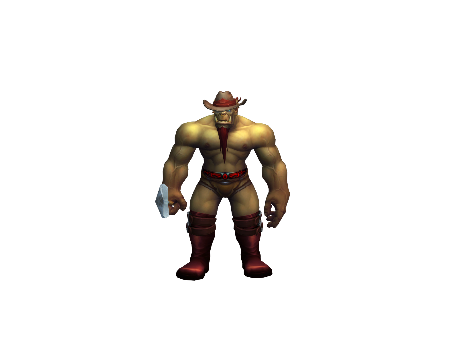 Yunit 3D character render