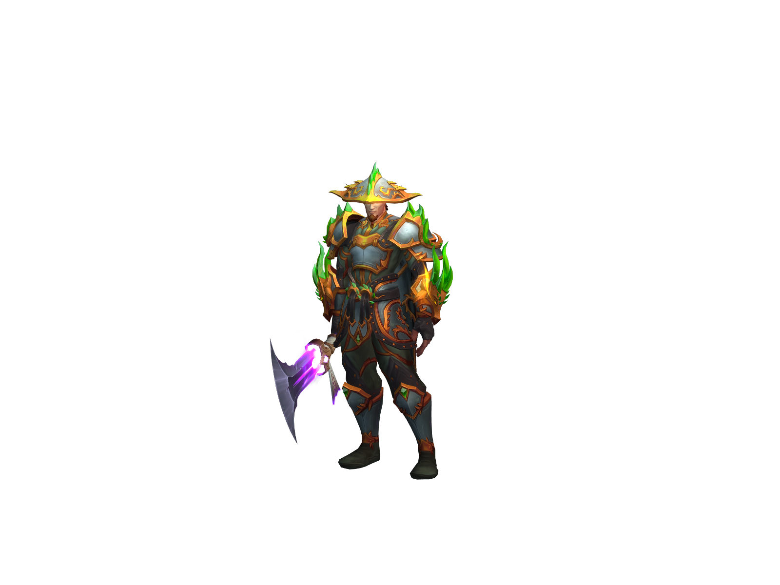Gharo 3D character render