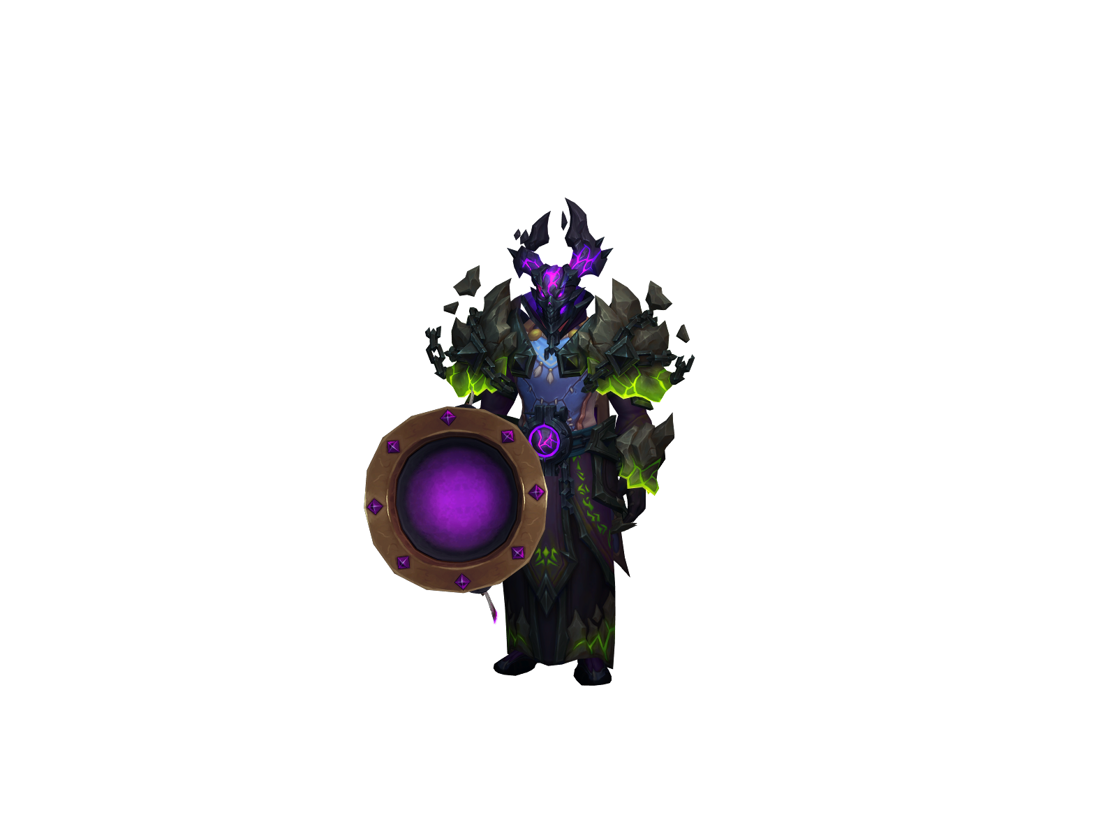 Deathmaster 3D character render