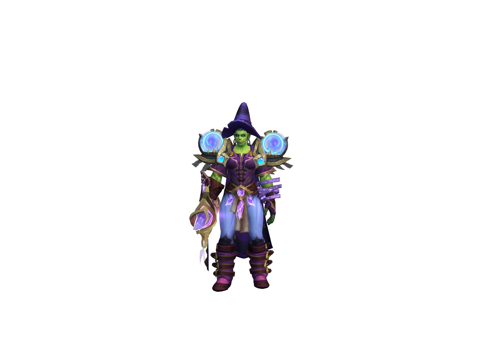 Valdine 3D character render