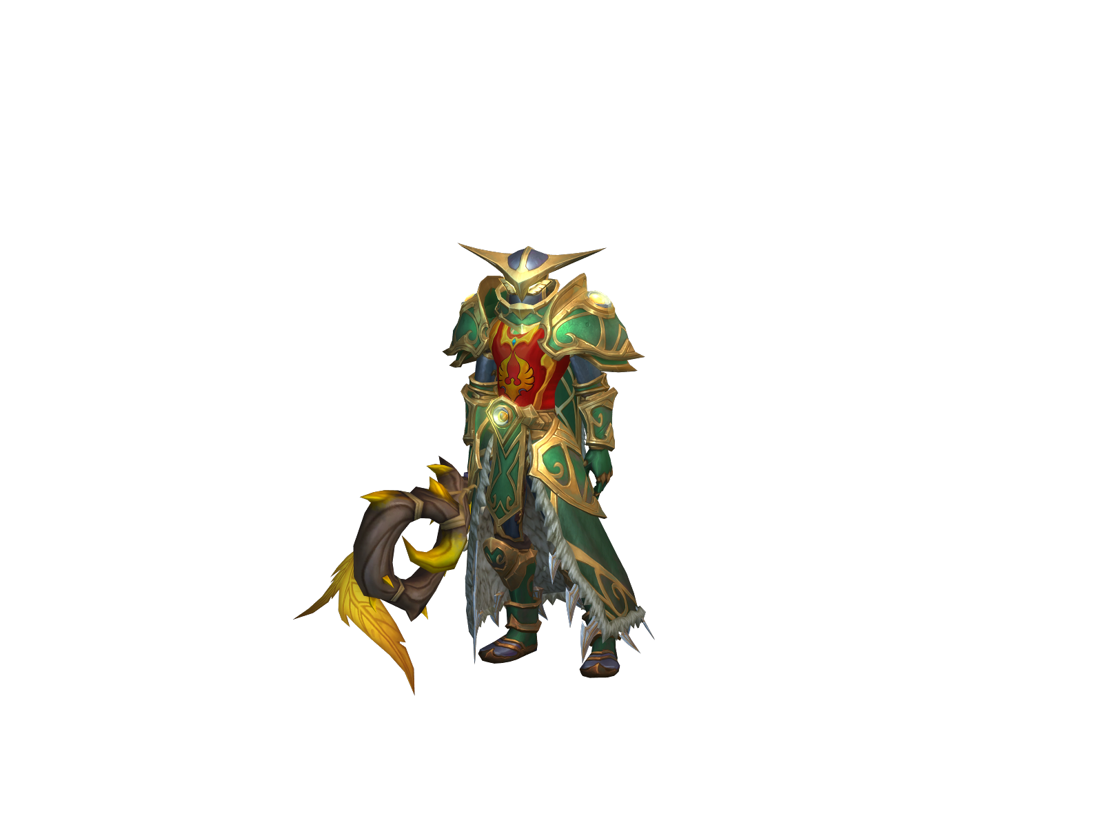 Ásmodeus 3D character render
