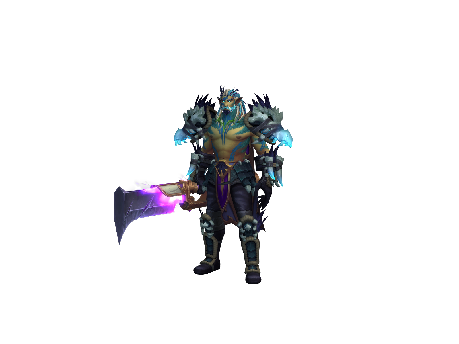 Náal 3D character render