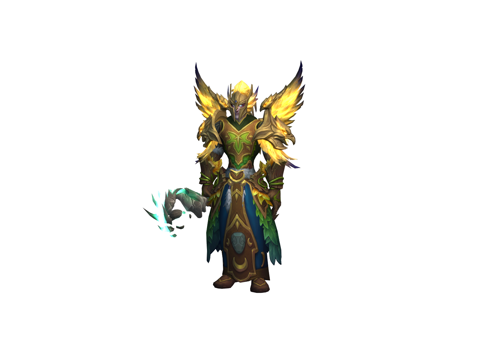 Swordincat 3D character render