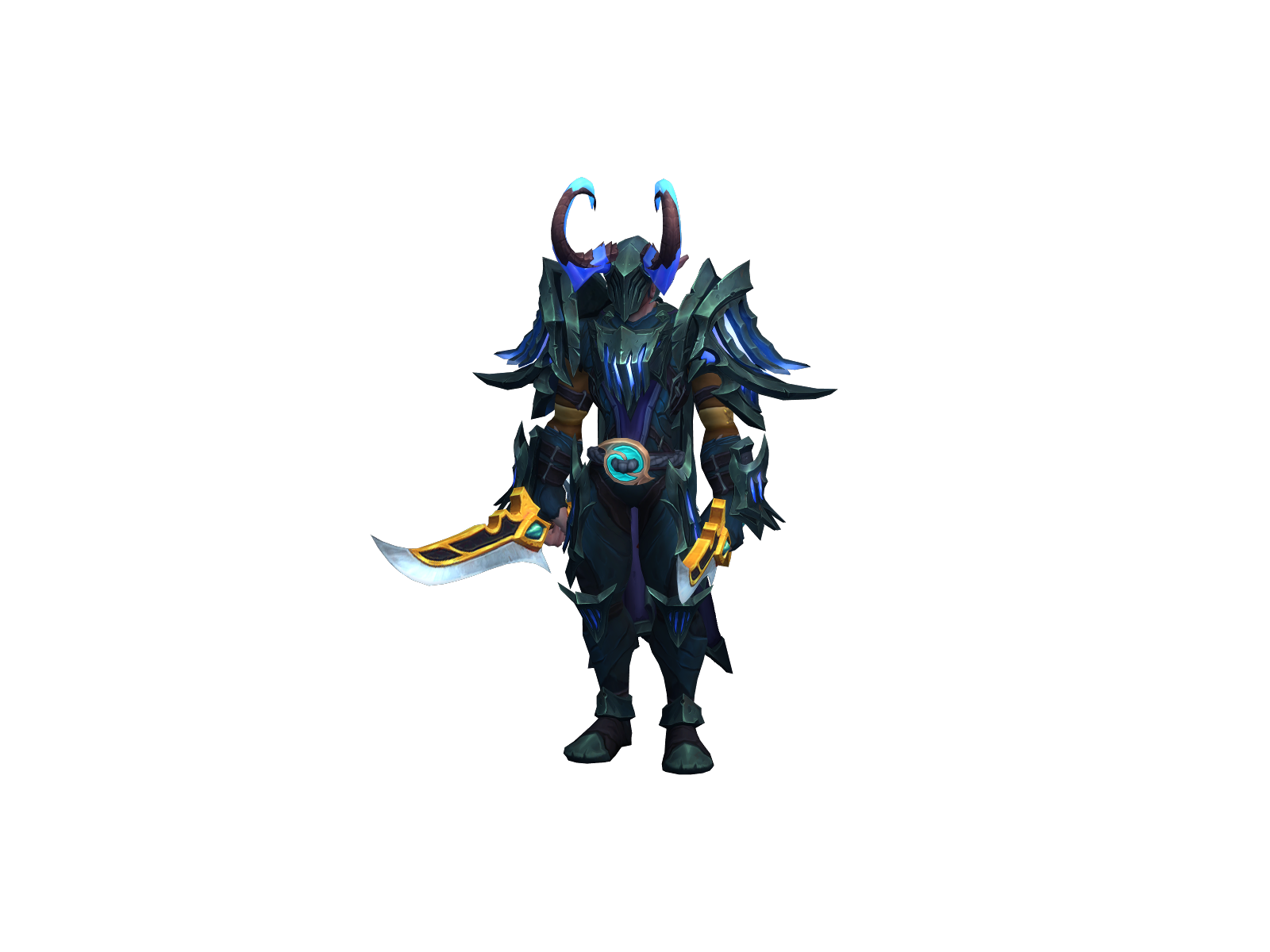 Jephet 3D character render