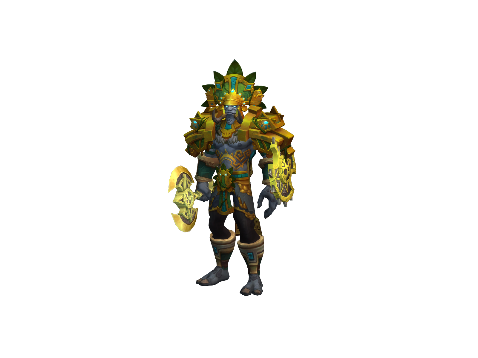 Dtláloc 3D character render