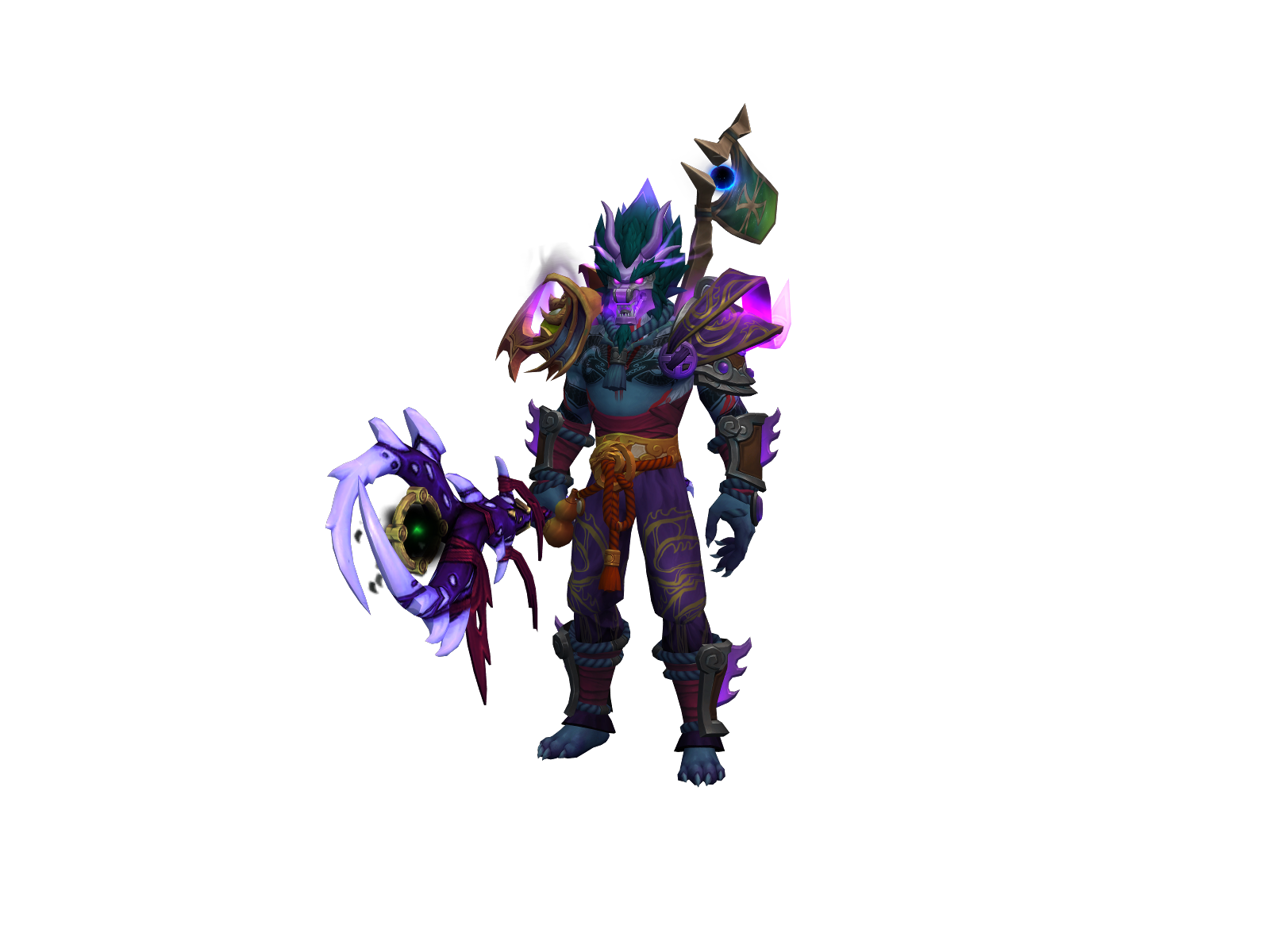 Tzun 3D character render