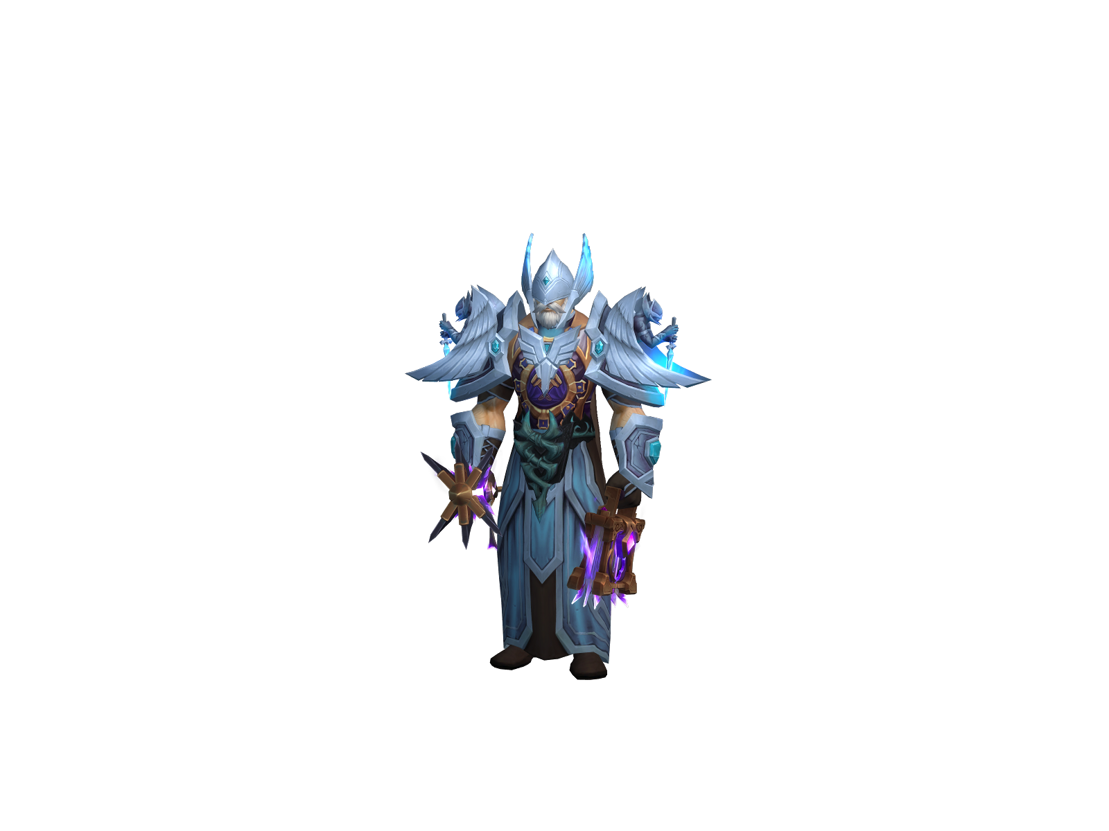 Mortalpriest 3D character render