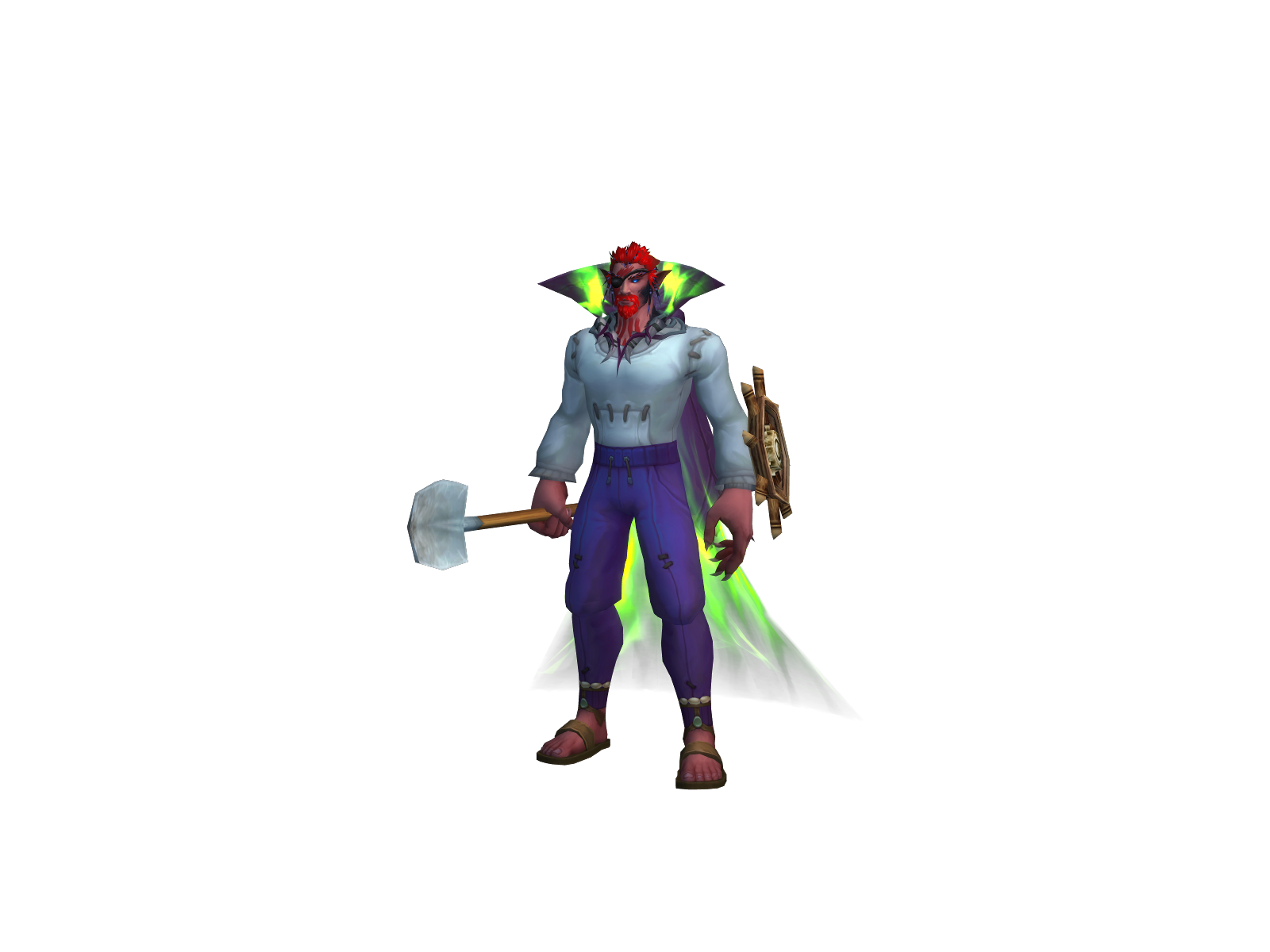 Shañks 3D character render