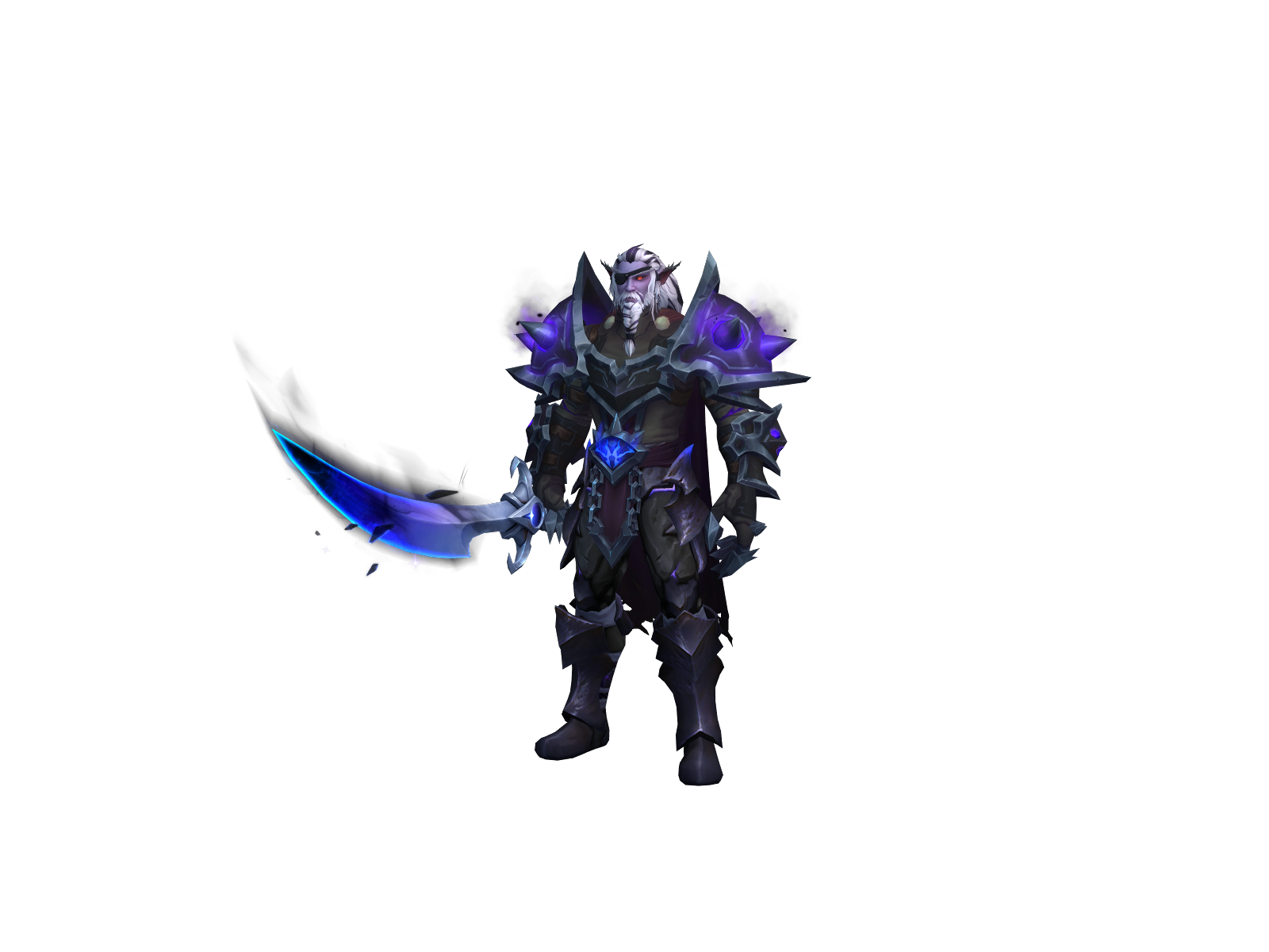 Vhalknut 3D character render