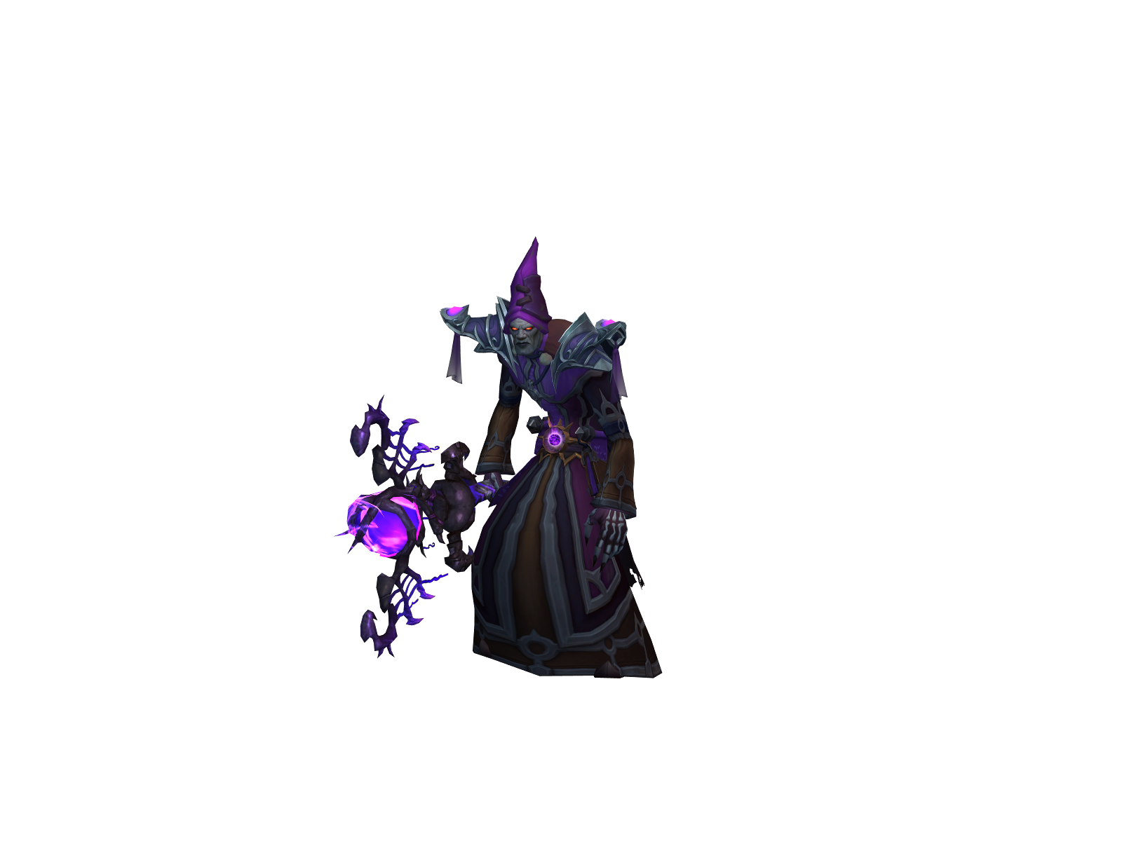 Papimuerte 3D character render
