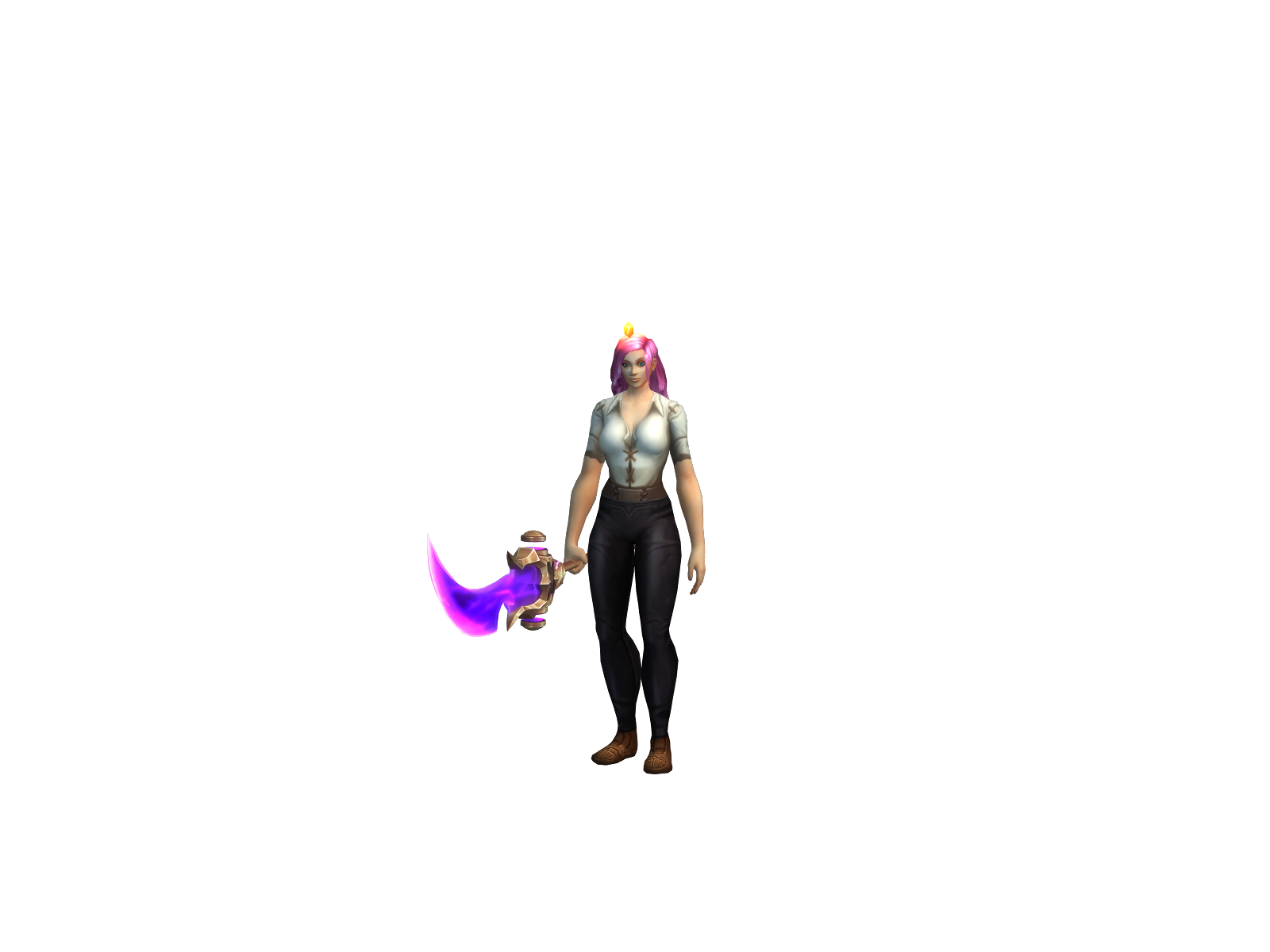 Paulinä 3D character render