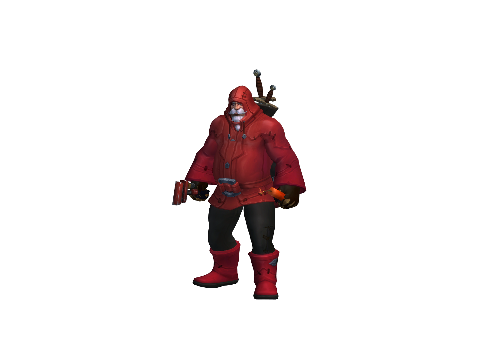 Jonatthin 3D character render