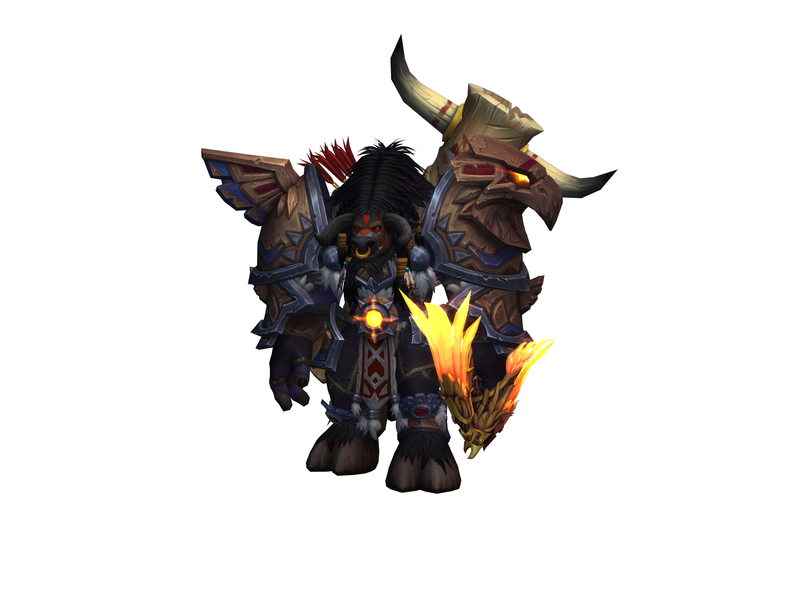 Apuullr 3D character render