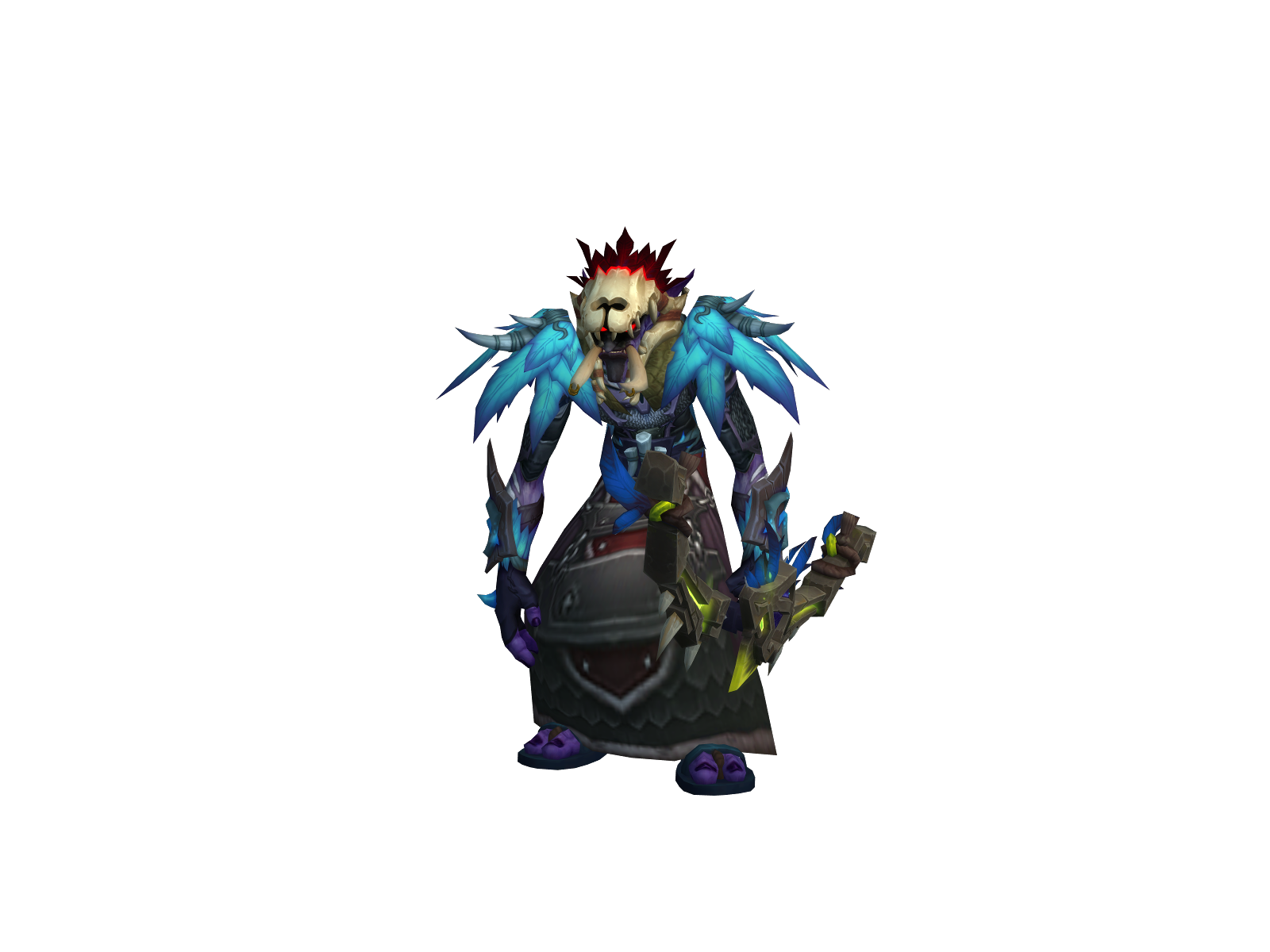 Pariiss 3D character render