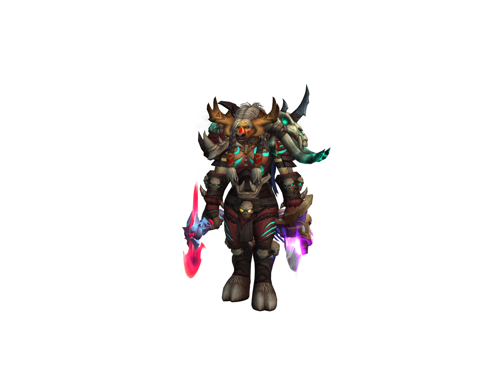Doomshaker 3D character render