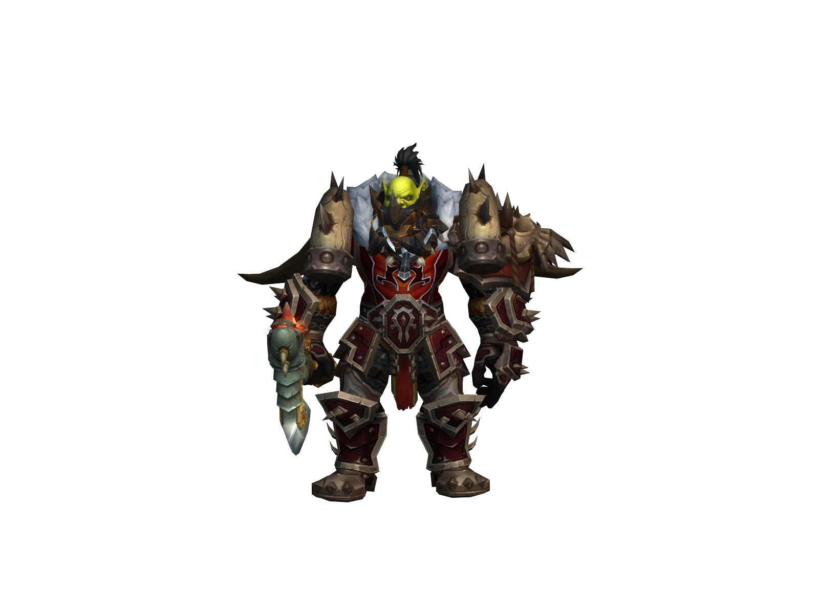 Hêllseeker 3D character render