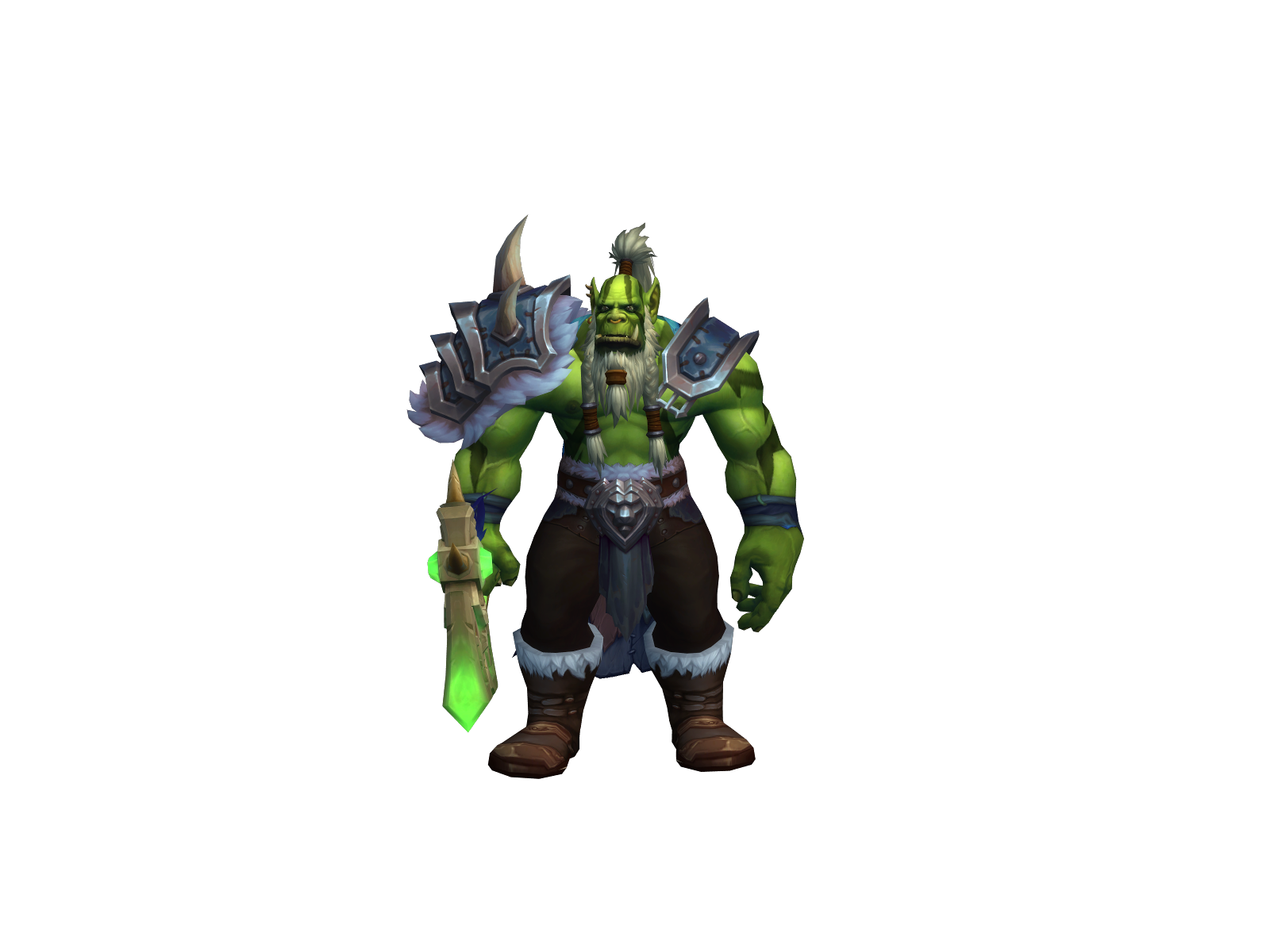 Ryohzú 3D character render