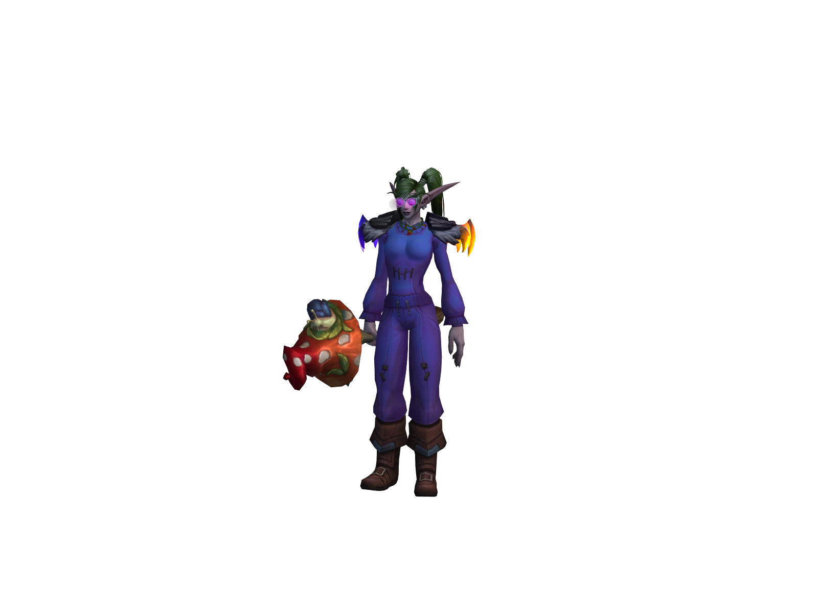 Dirfeen 3D character render