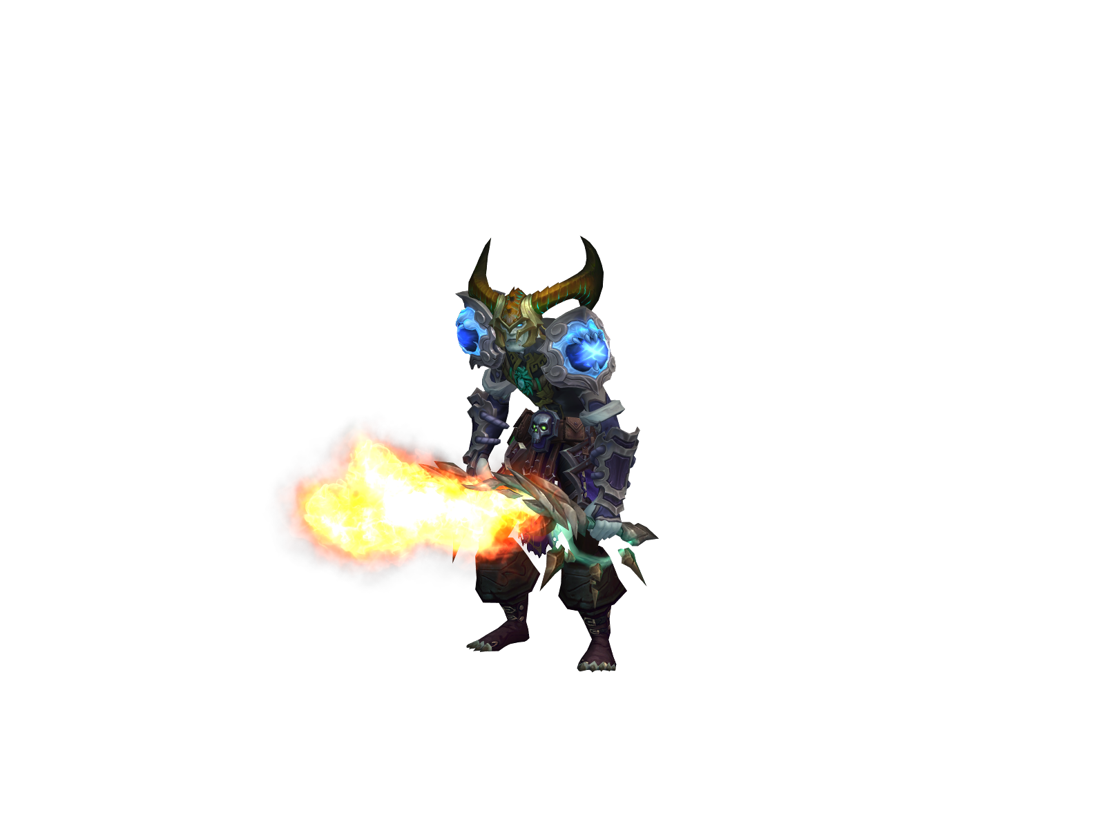 Deathfog 3D character render