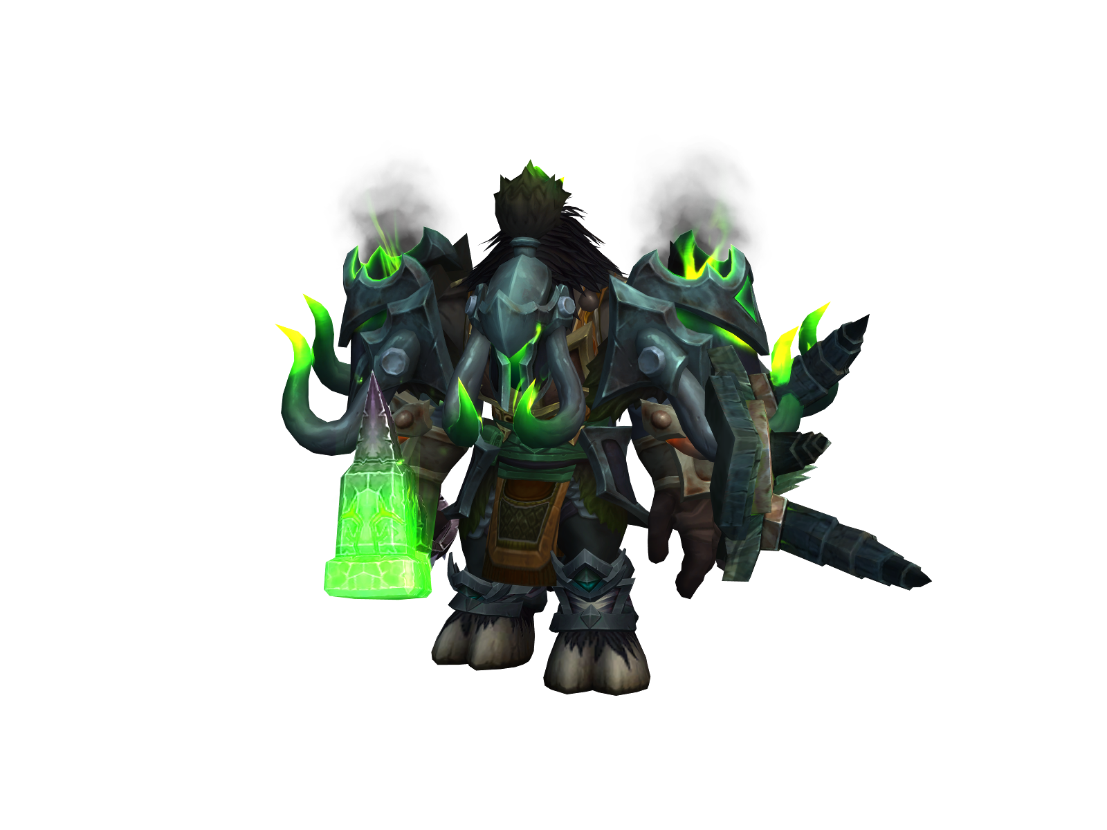 Mutravisii 3D character render