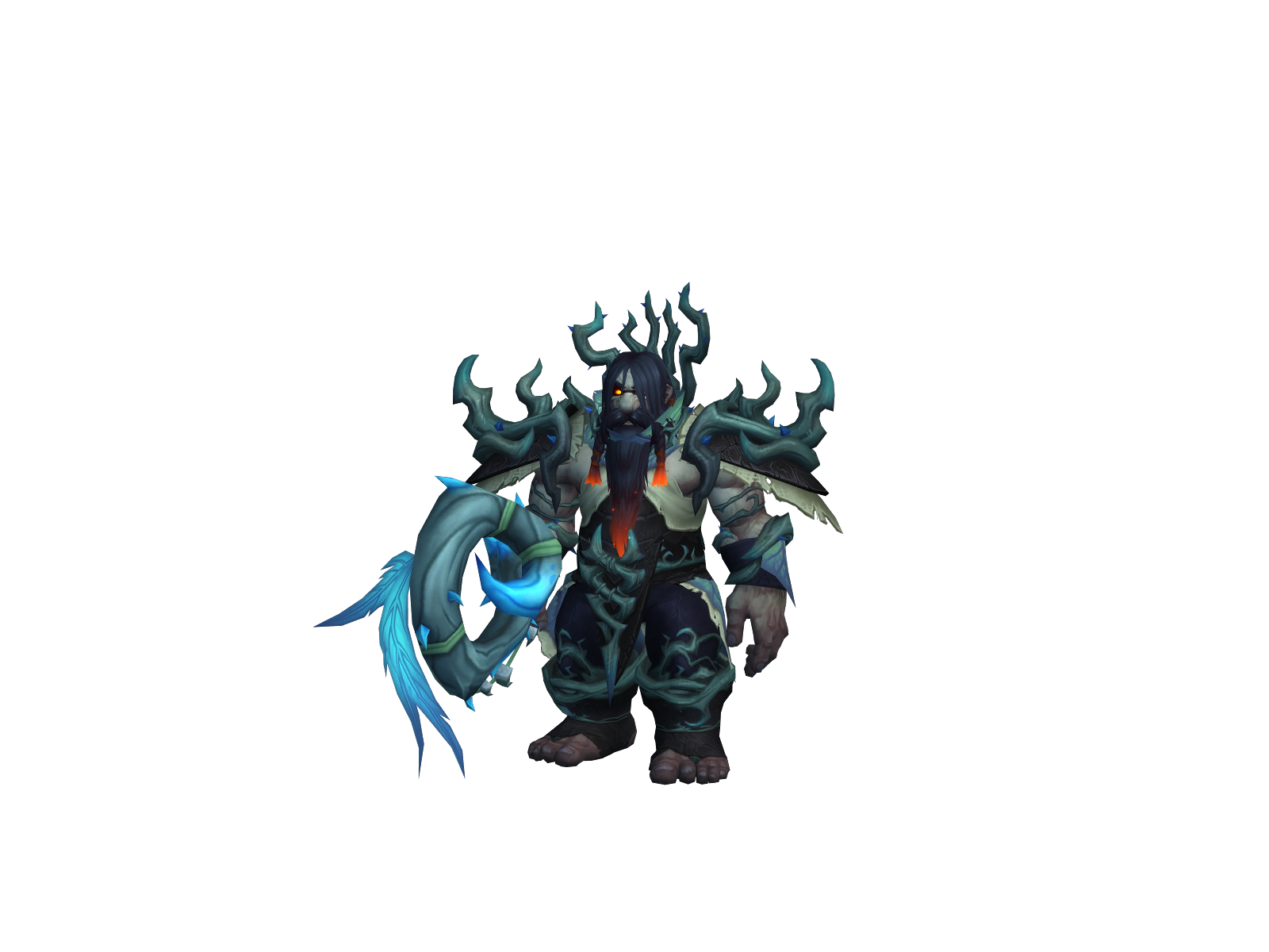 Mustafad 3D character render