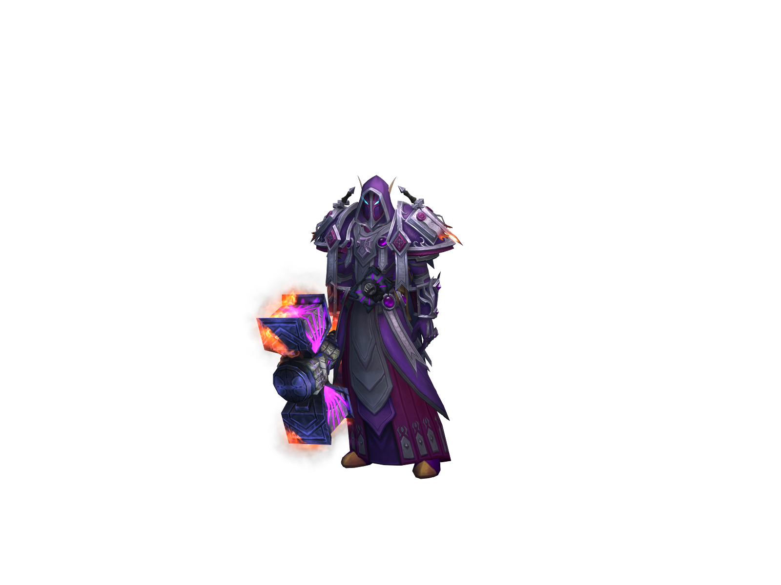 Shirok 3D character render