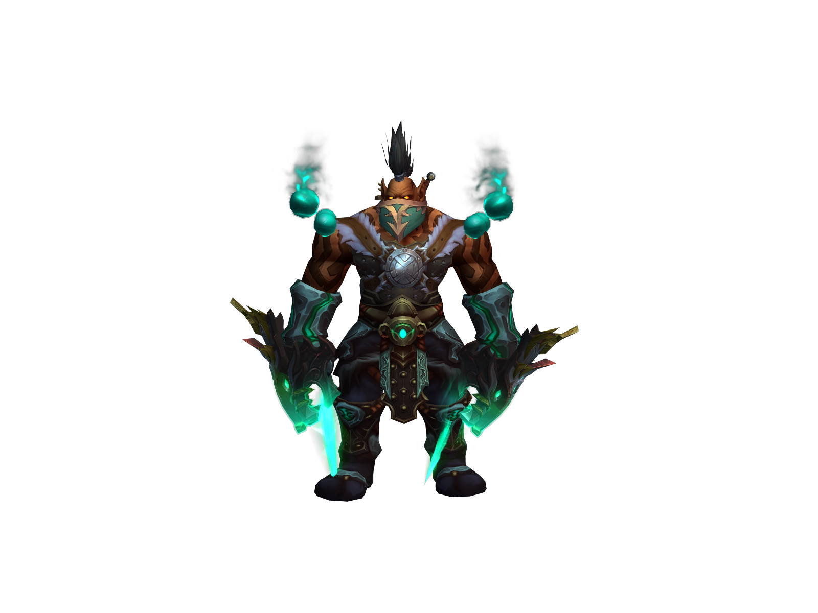 Tutankamonk 3D character render