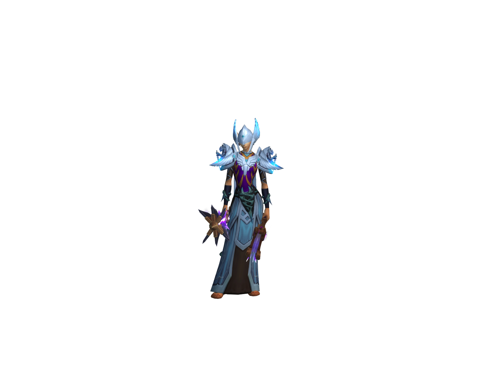 Avhril 3D character render