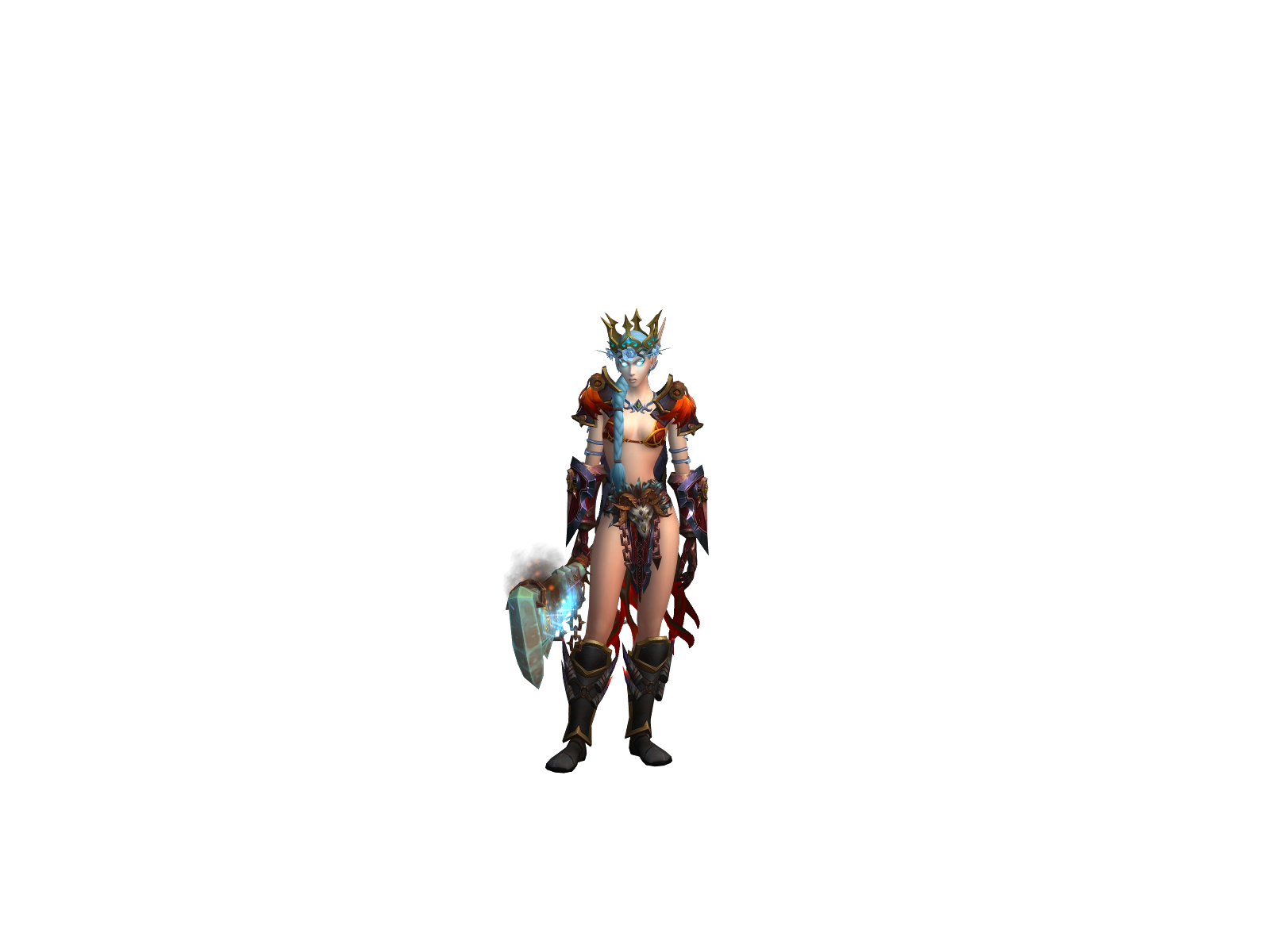 Albedoh 3D character render