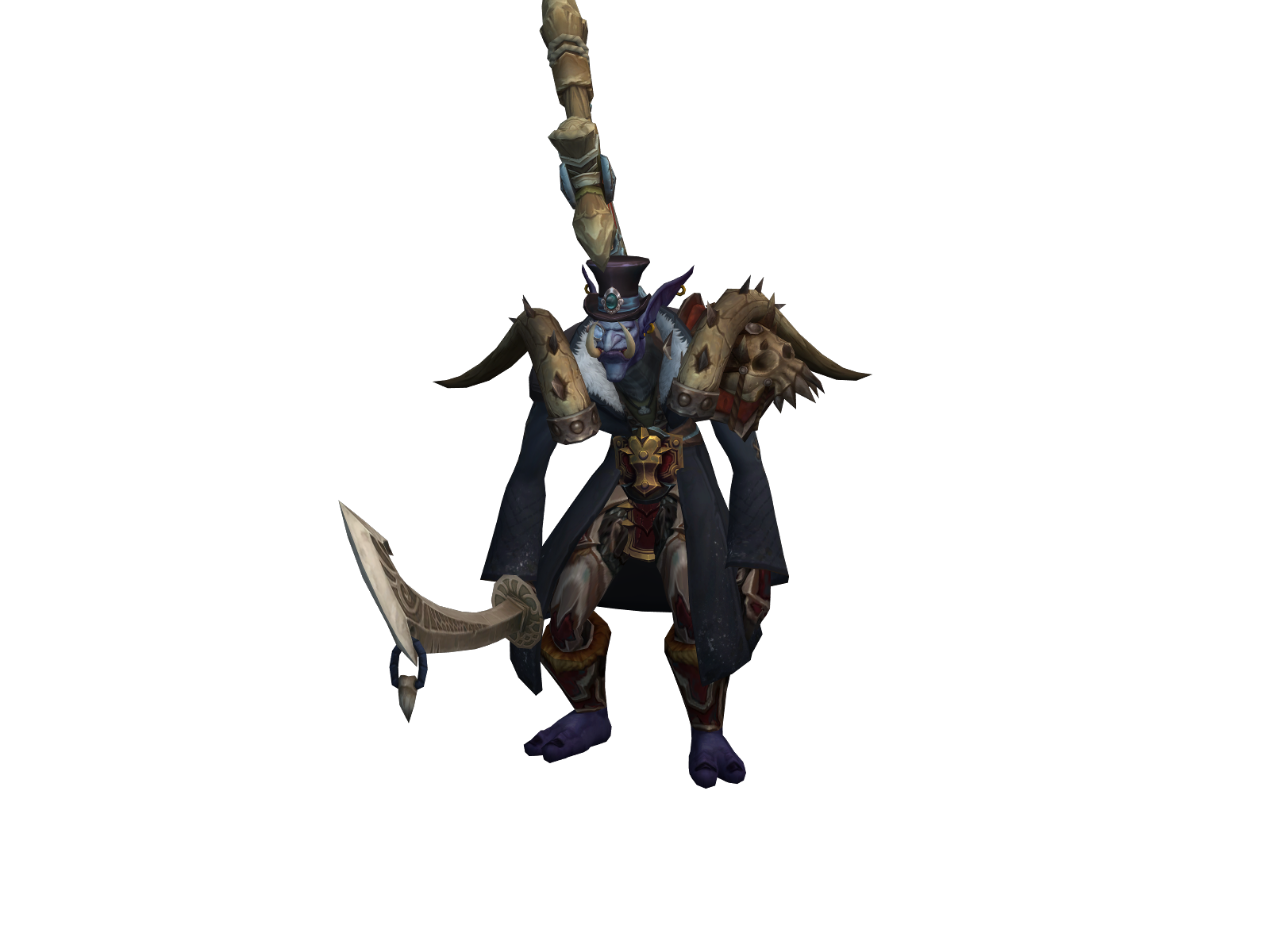 Ezxiiovudu 3D character render