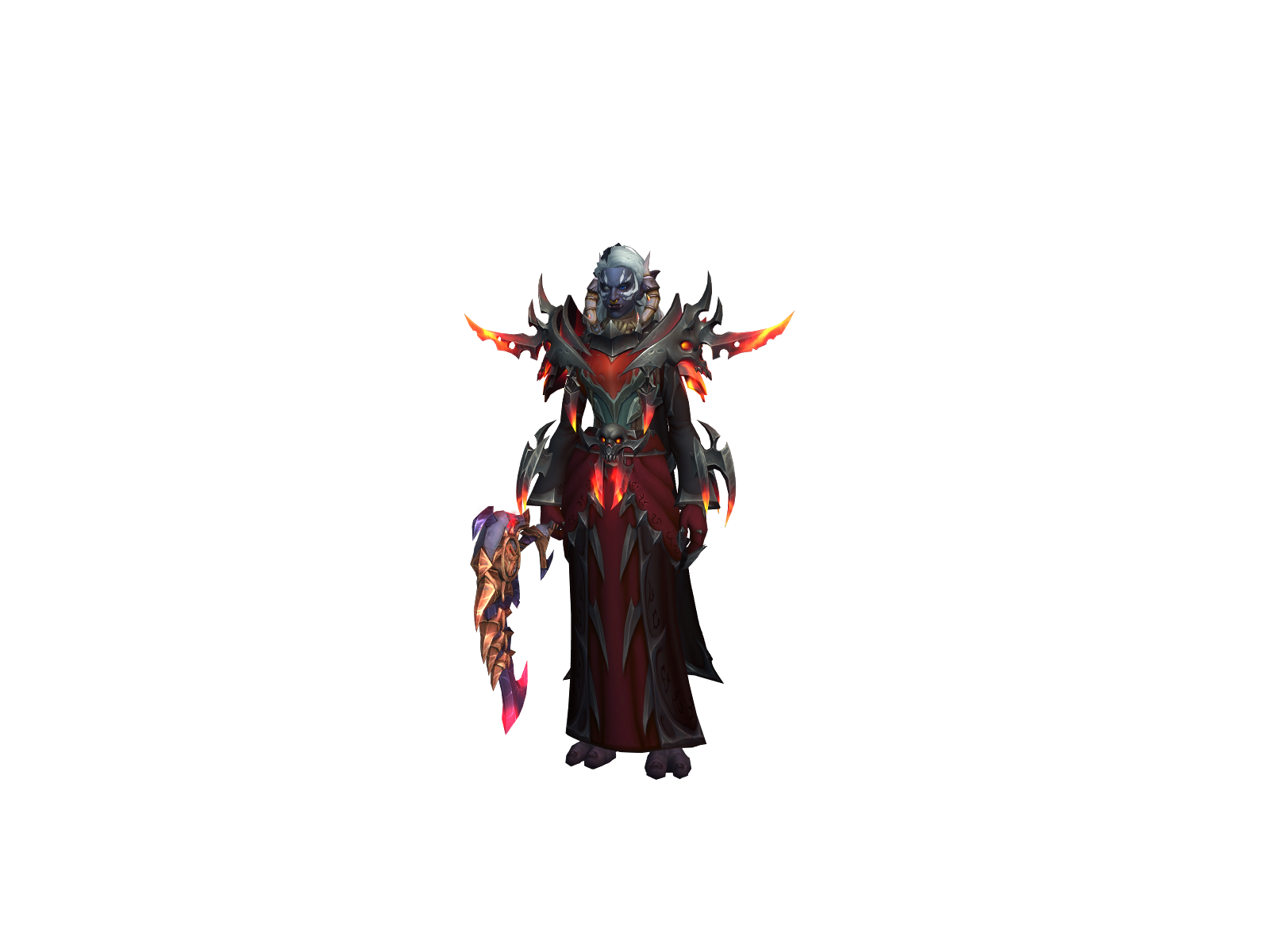 Hypnox 3D character render