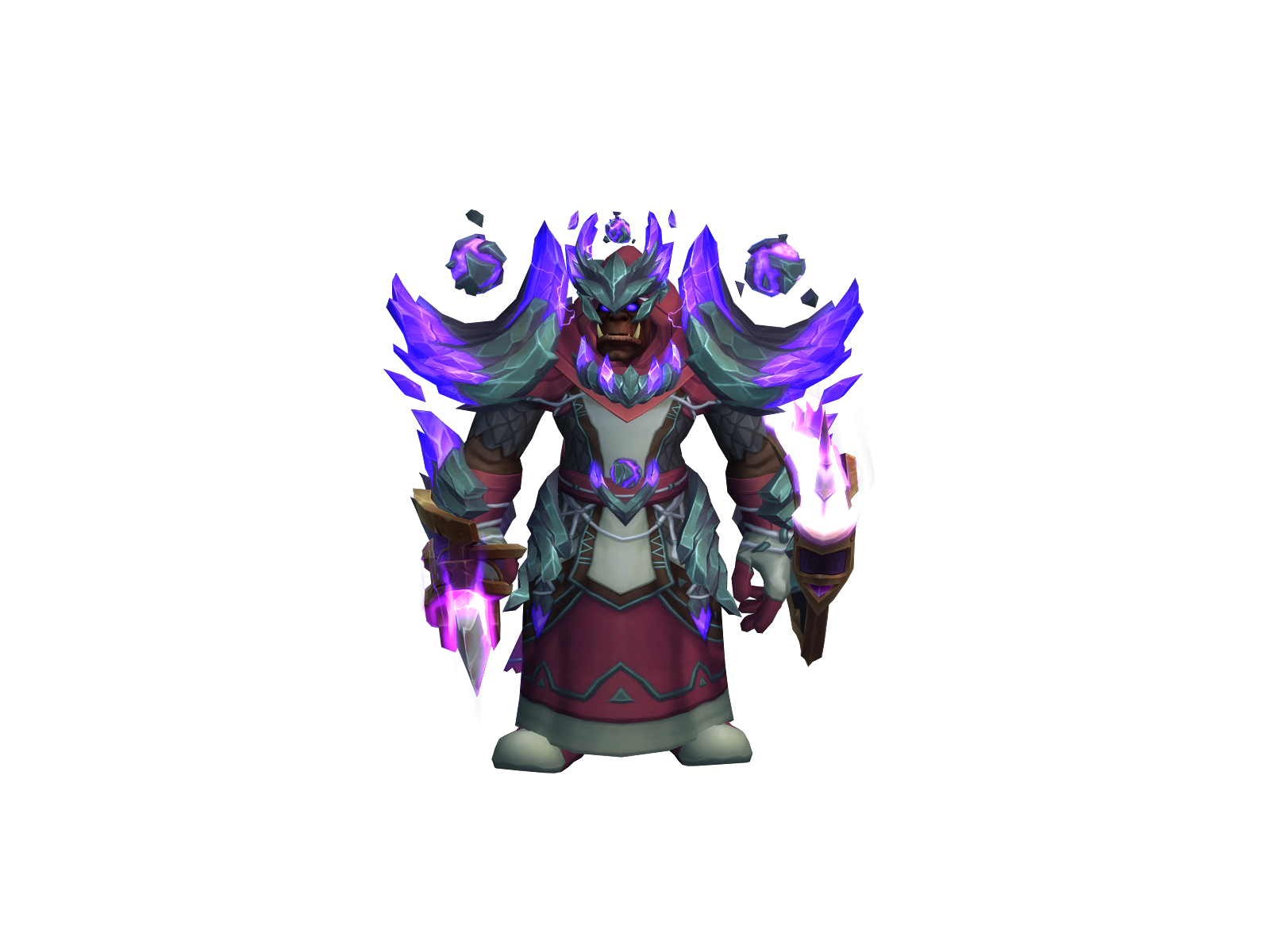 Zharki 3D character render
