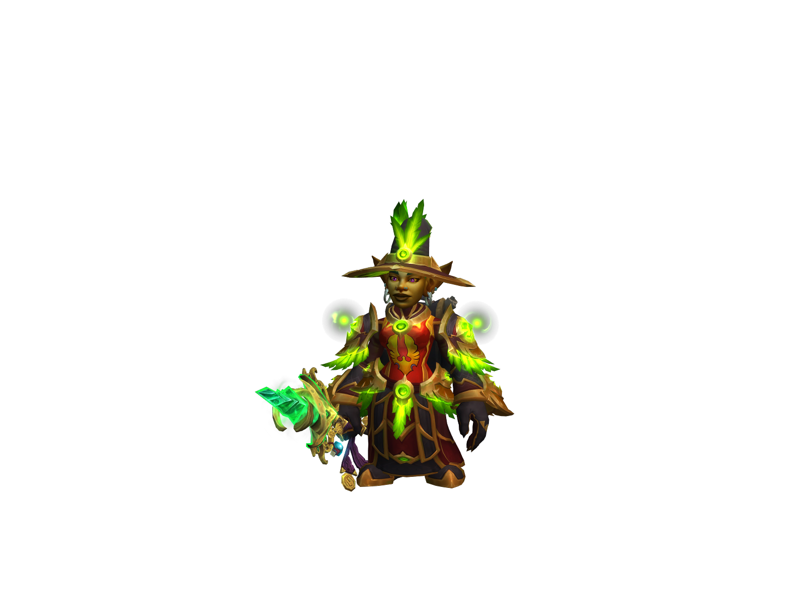 Odraniel 3D character render