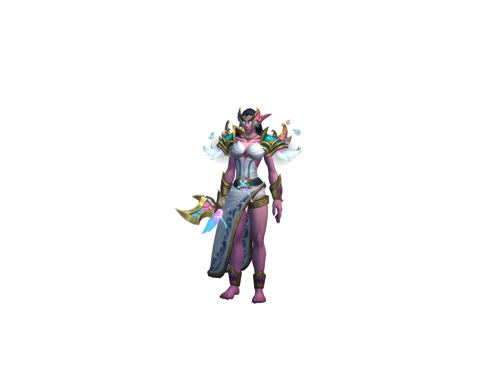 Brocolino 3D character render
