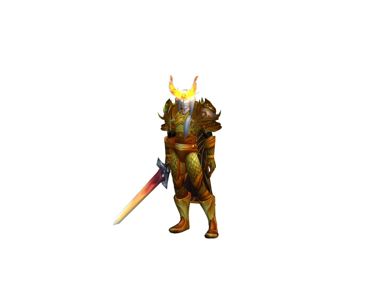 Synclaîr 3D character render