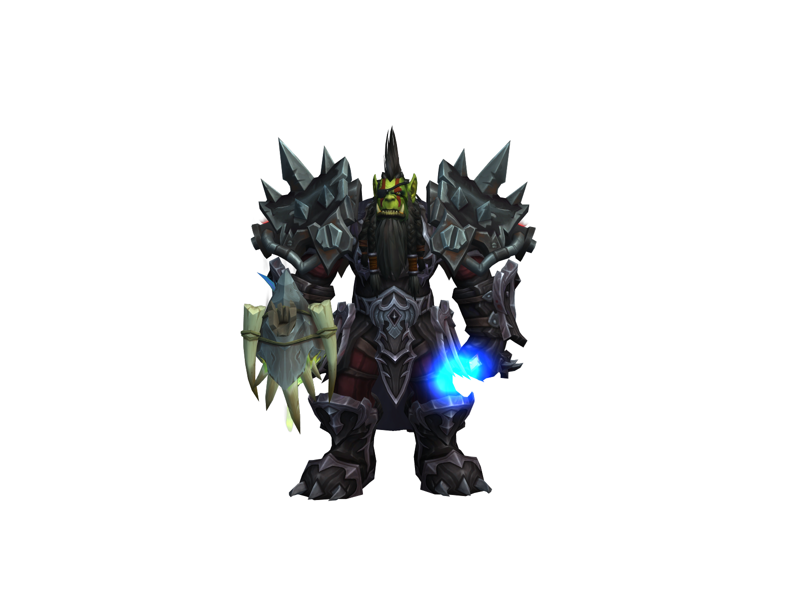 Bígbóss 3D character render