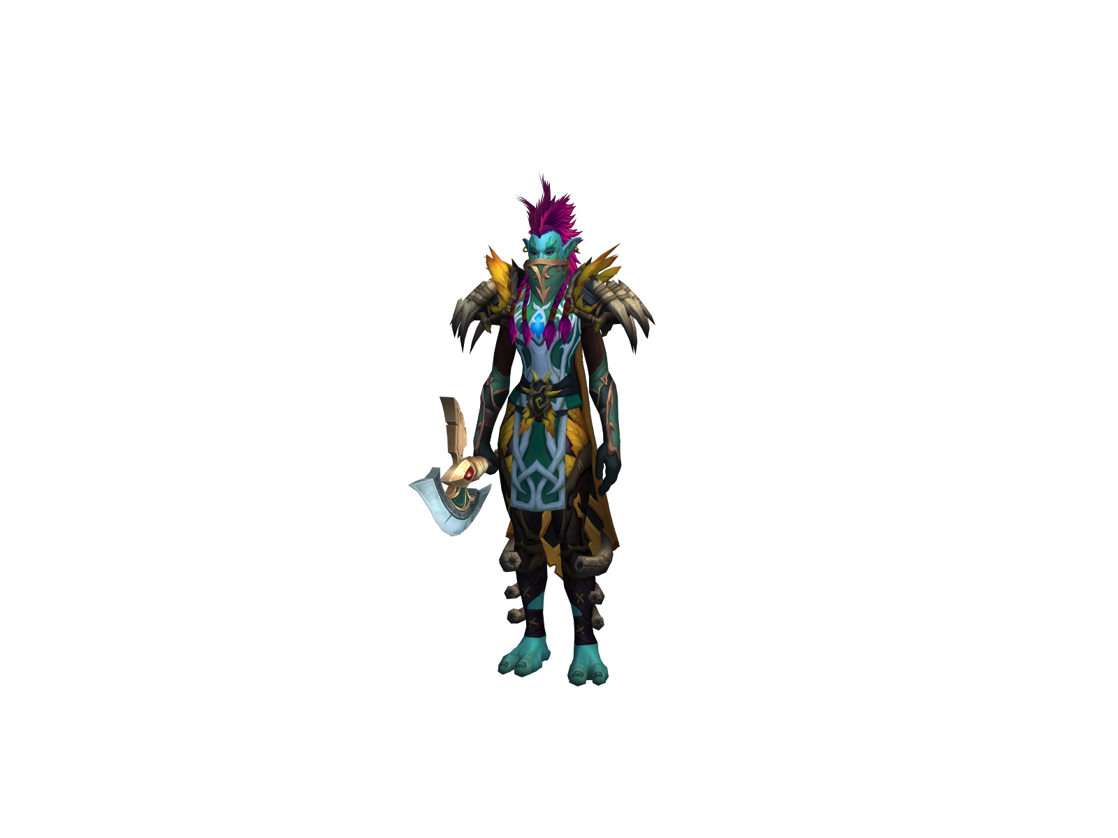 Ketrolaza 3D character render
